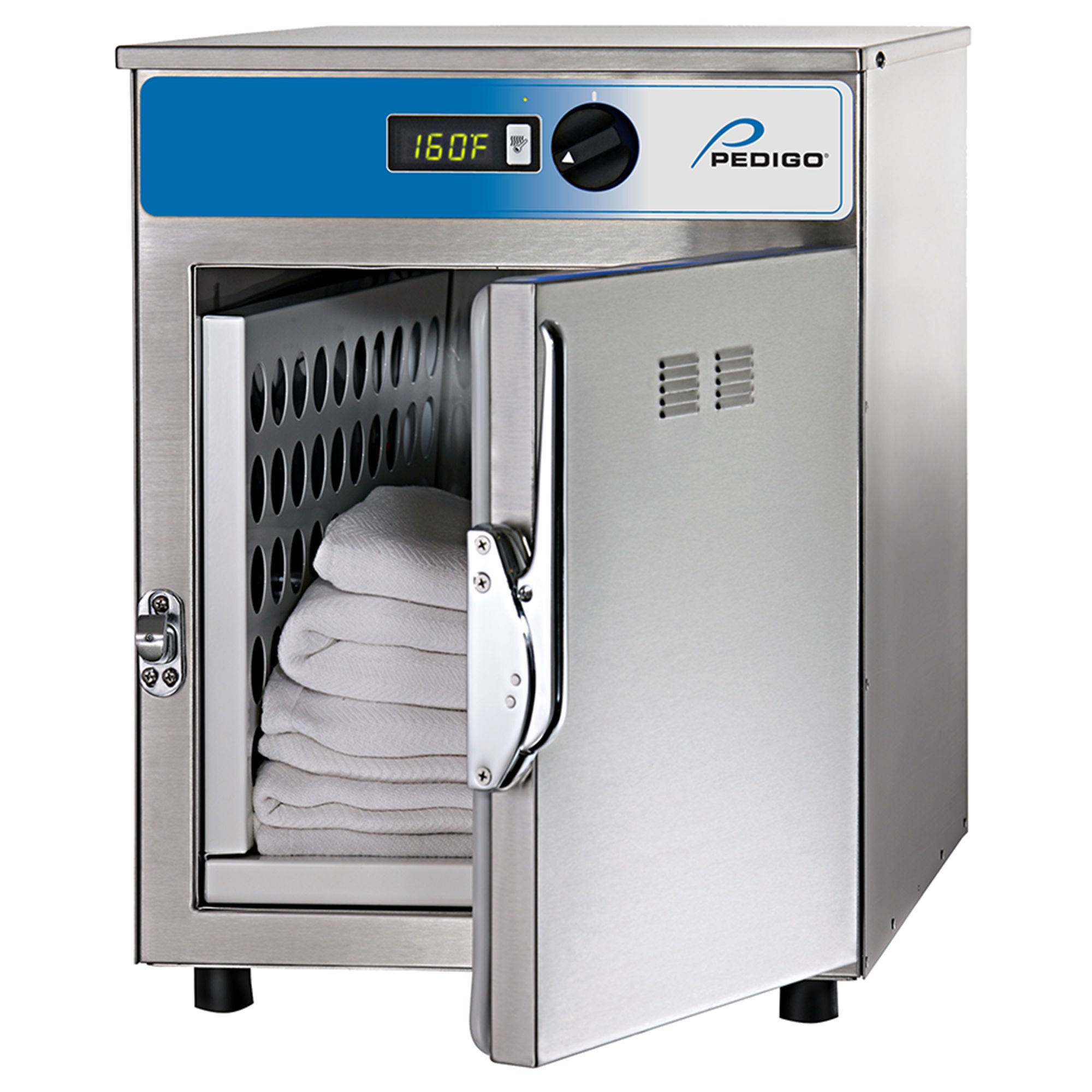 Pedigo Products - P-2010-S Blanket Warmer Counter Top 1 Door Without Shelves