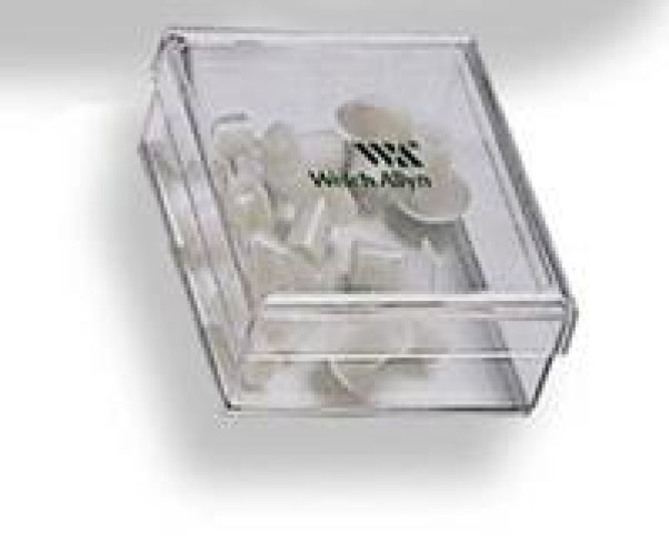 Welch Allyn - 26100 Ear Tip 6 Sizes:(2) 8 mm, (2) 11 mm, (2) 15 mm, (2) 17 mm, (2) 19 mm For use with Welch Allyn® TM 262 Auto Tymp™ 26200