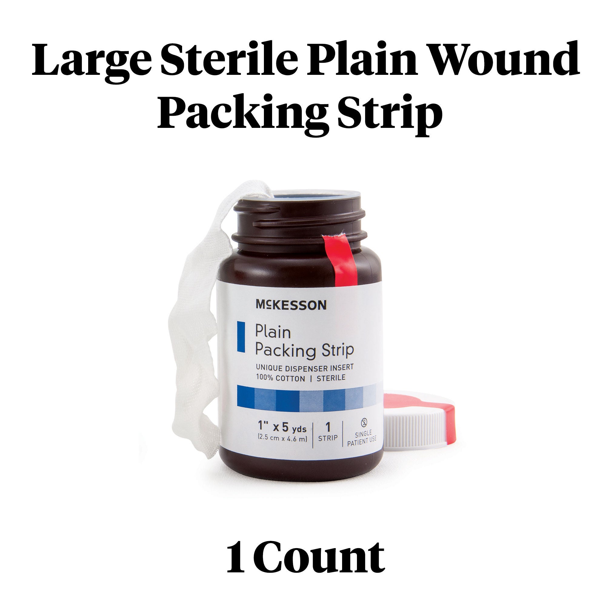 McKesson Brand - 61-59320 McKesson Nonimpregnated Wound Packing Strip