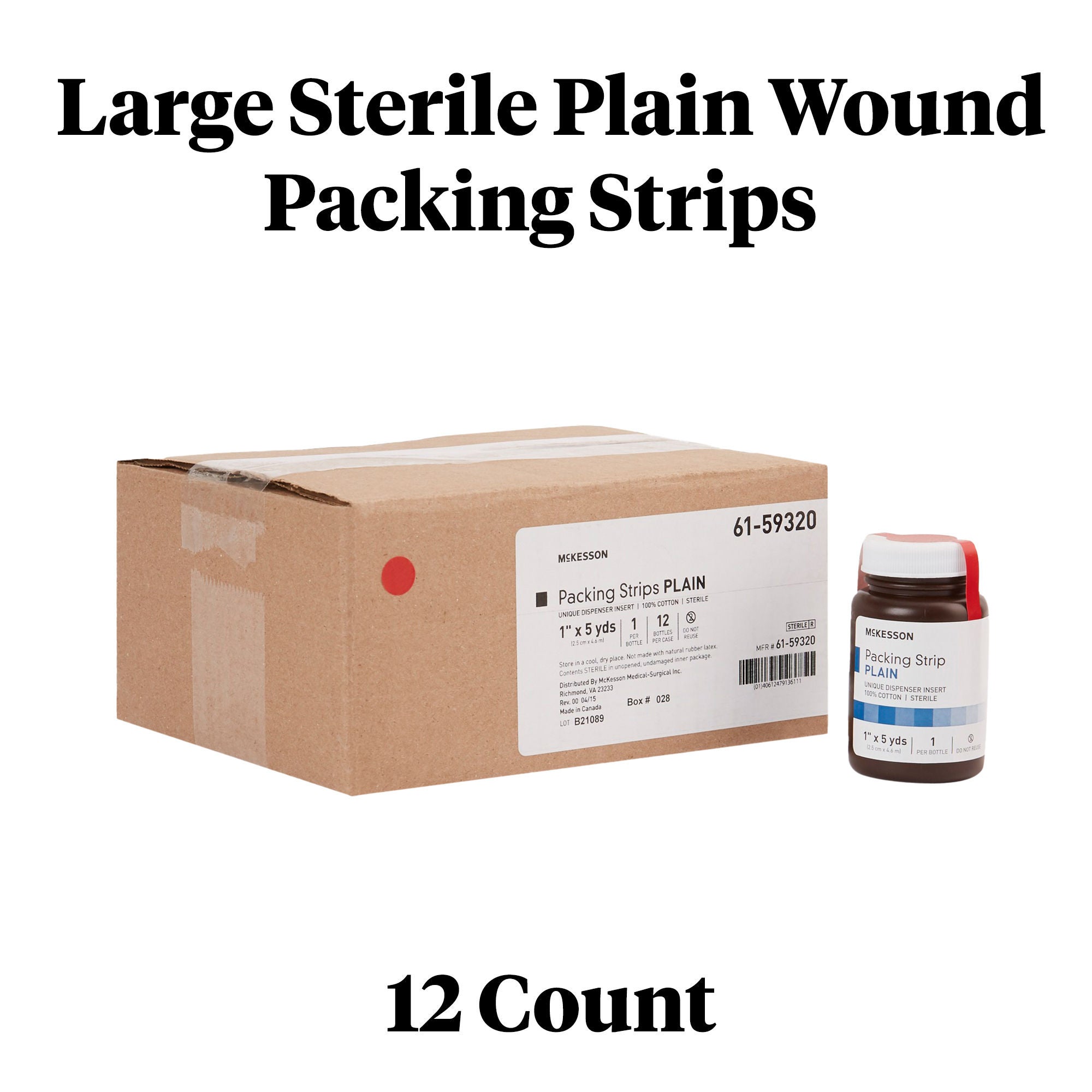 McKesson Wound Packing Strip 61-59320 by McKesson Brand