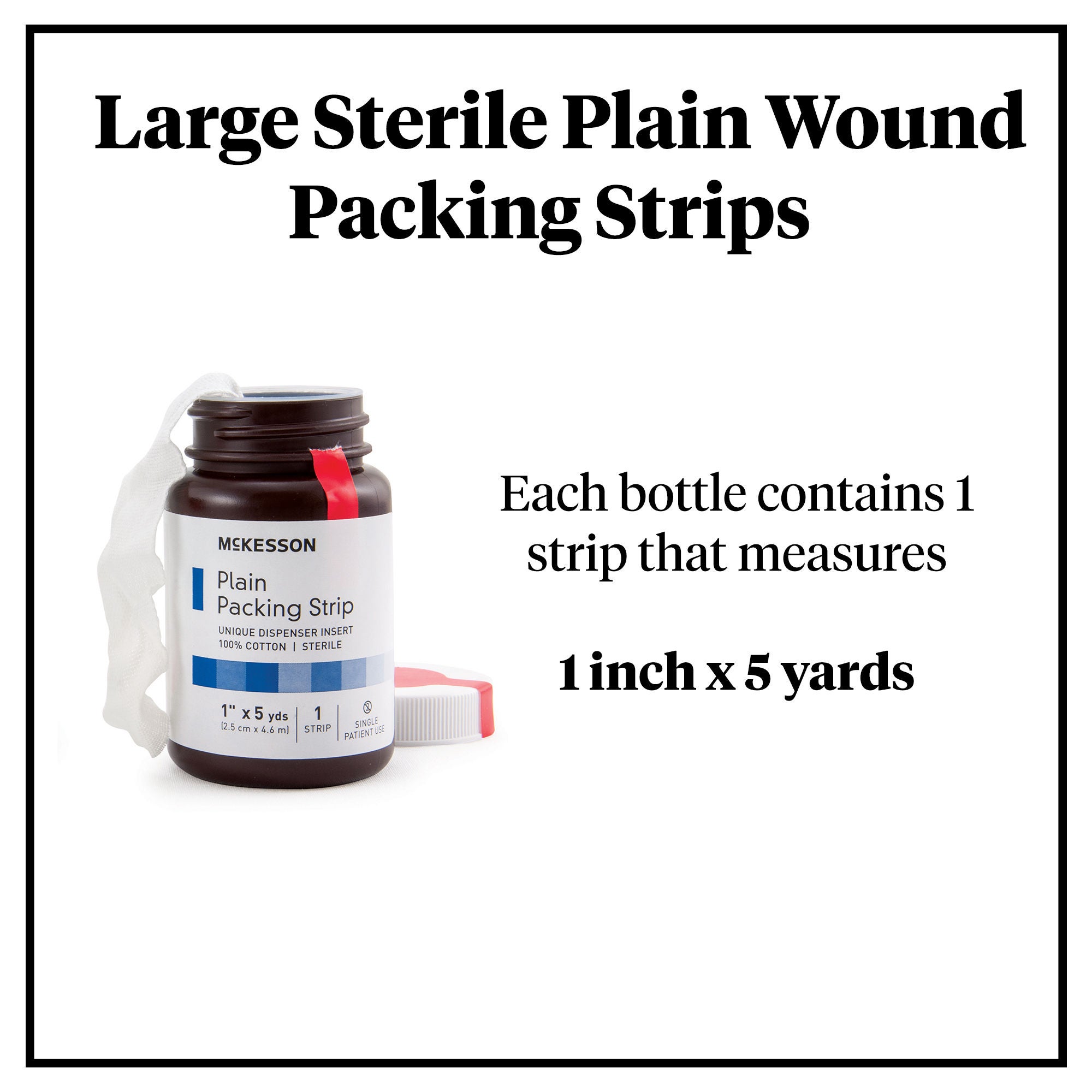 McKesson Wound Packing Strip 61-59320 by McKesson Brand