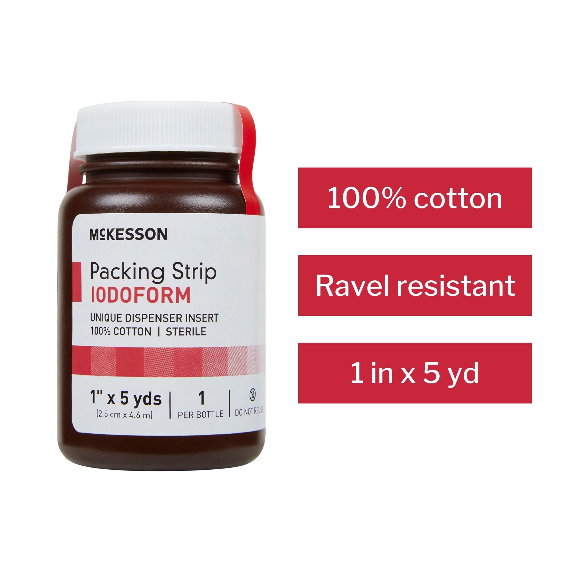 McKesson Brand - 61-59345 McKesson Iodoform Wound Packing Strip