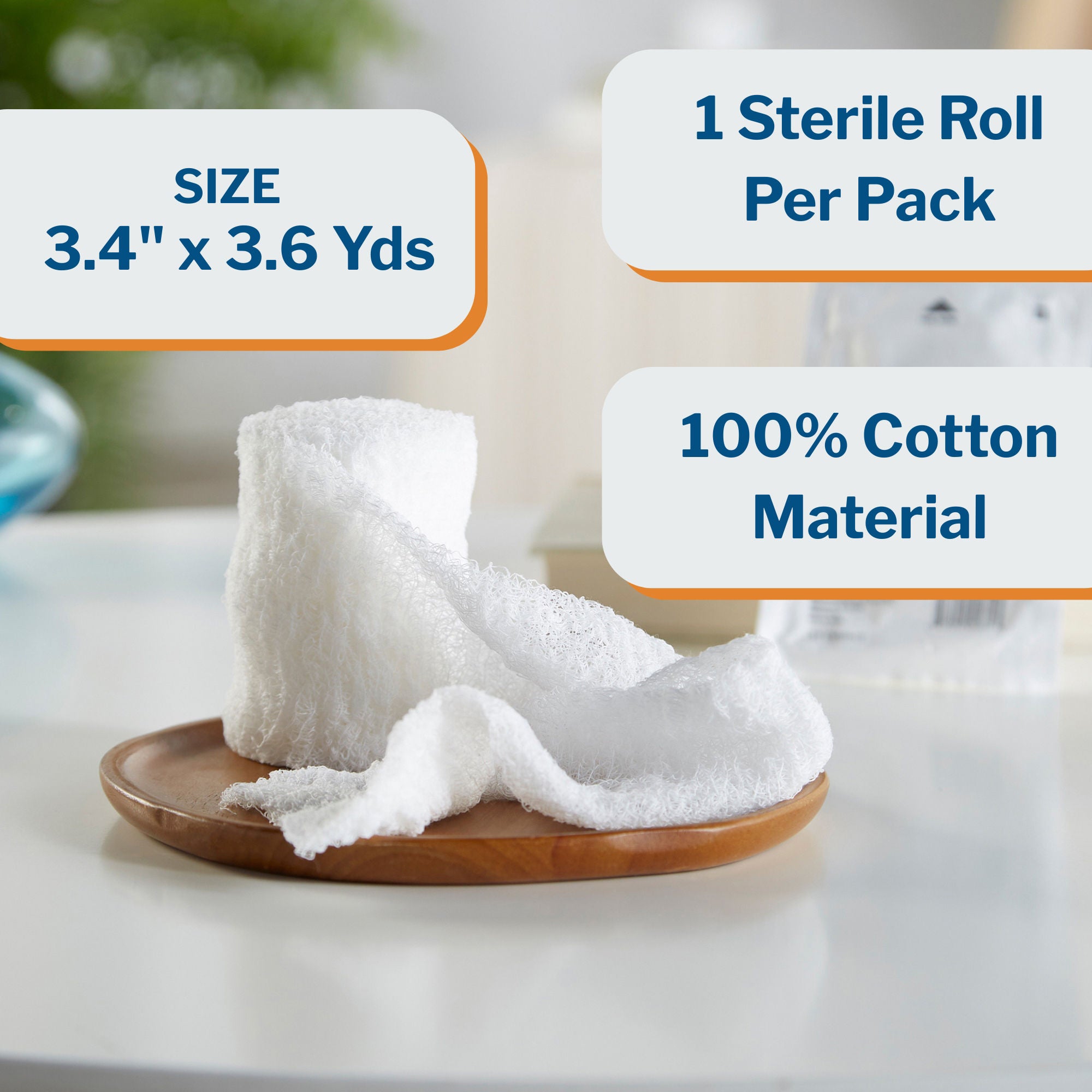 McKesson Fluff Bandage Roll 16-4263 by McKesson Brand