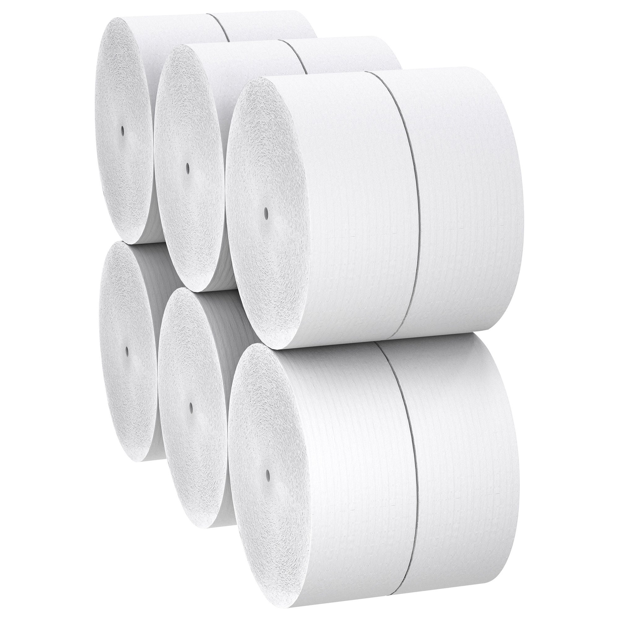 Kimberly Clark - 07005 Toilet Tissue Scott® Essential Coreless JRT White 1-Ply Jumbo Size Coreless Roll Continuous Sheet 3-3/4 Inch X 2300 Foot