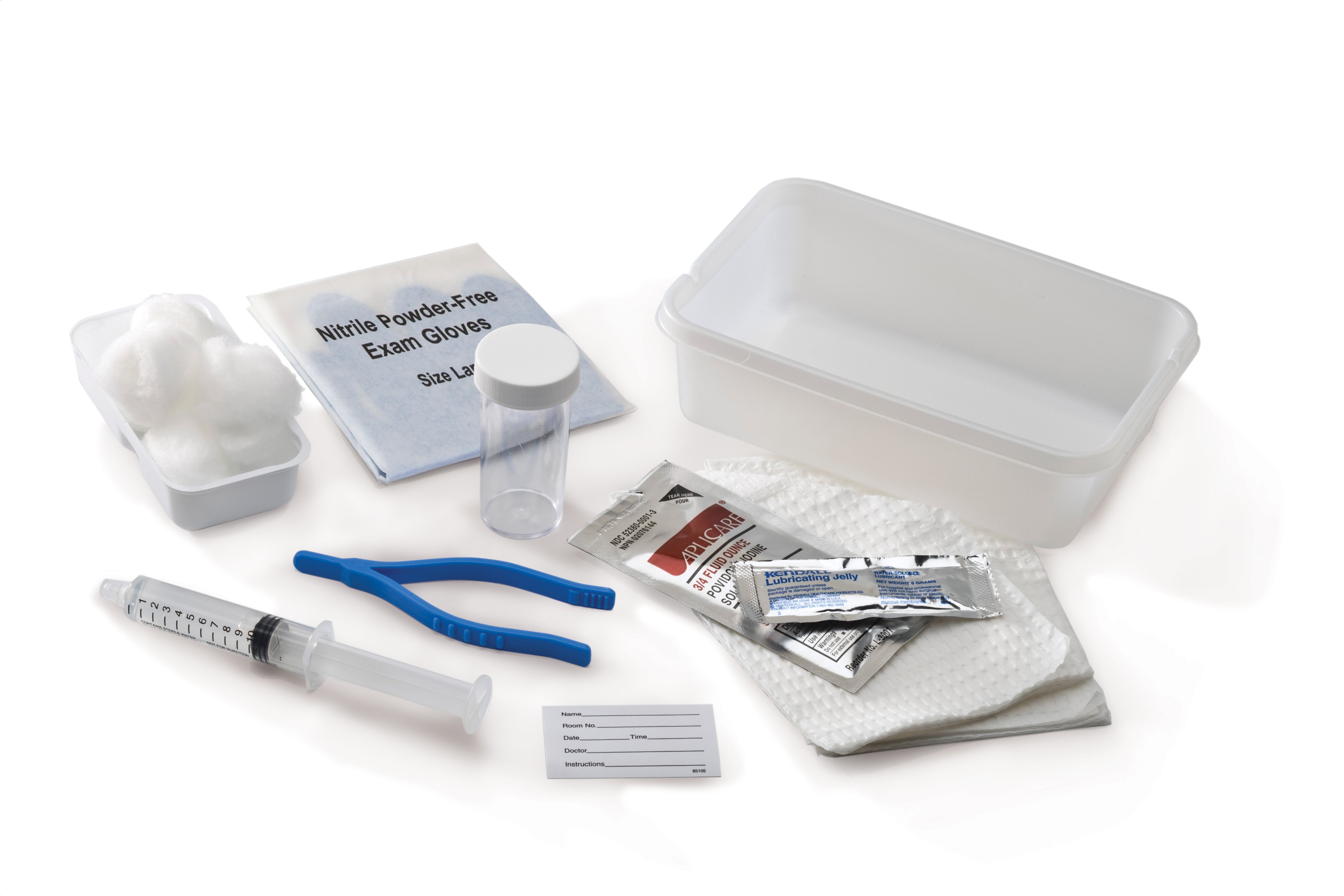 Cardinal 2116IC - Dover™ IC Indwelling Catheter Tray, 15 Fr., 2-Way Foley - 1/Each, 20/Case