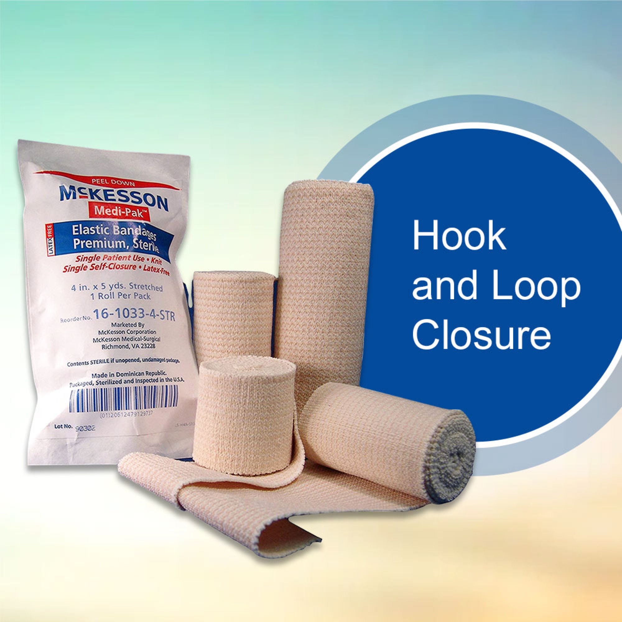 McKesson Elastic Bandage 16-1033-4-STR by McKesson Brand