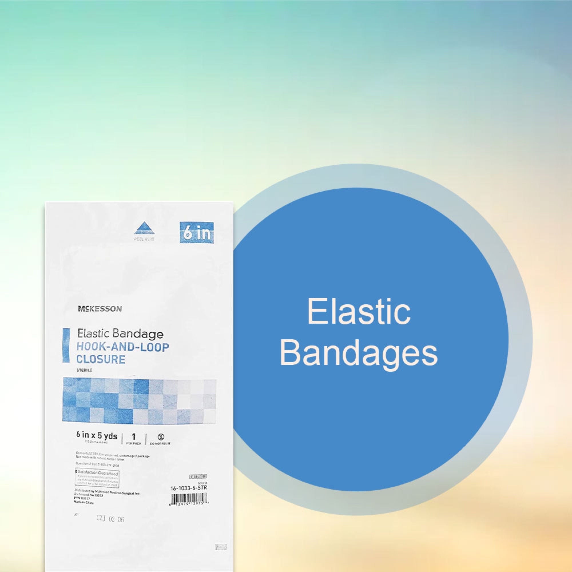 McKesson Elastic Bandage 16-1033-6-STR by McKesson Brand