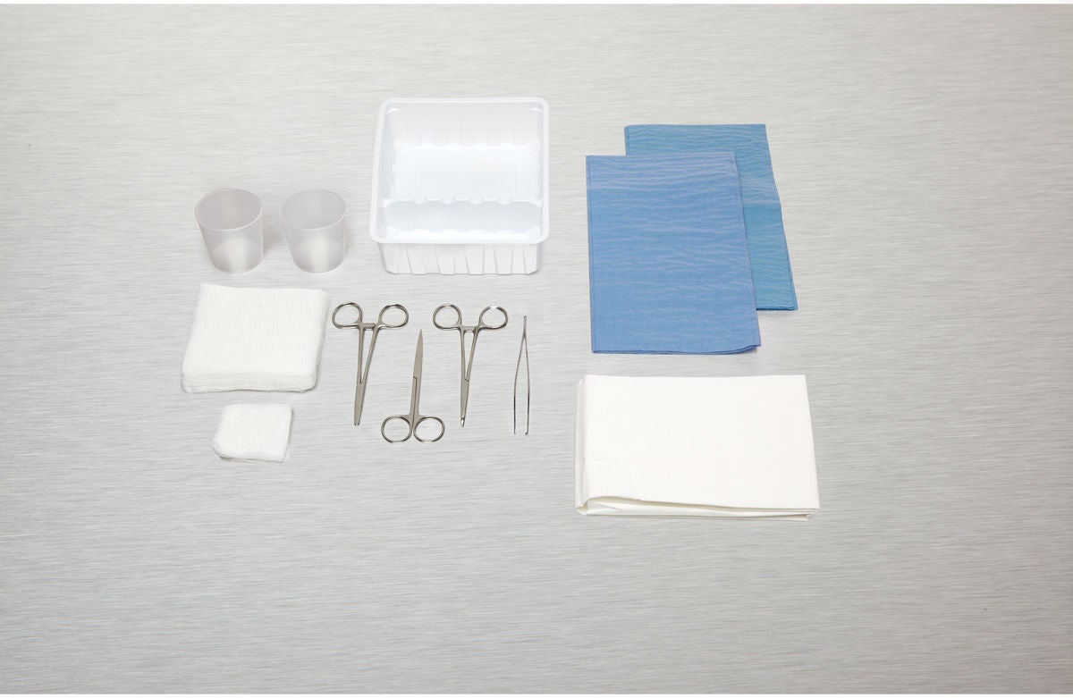 Medline - DYNJ03004 Laceration Tray E*Kits® Sterile