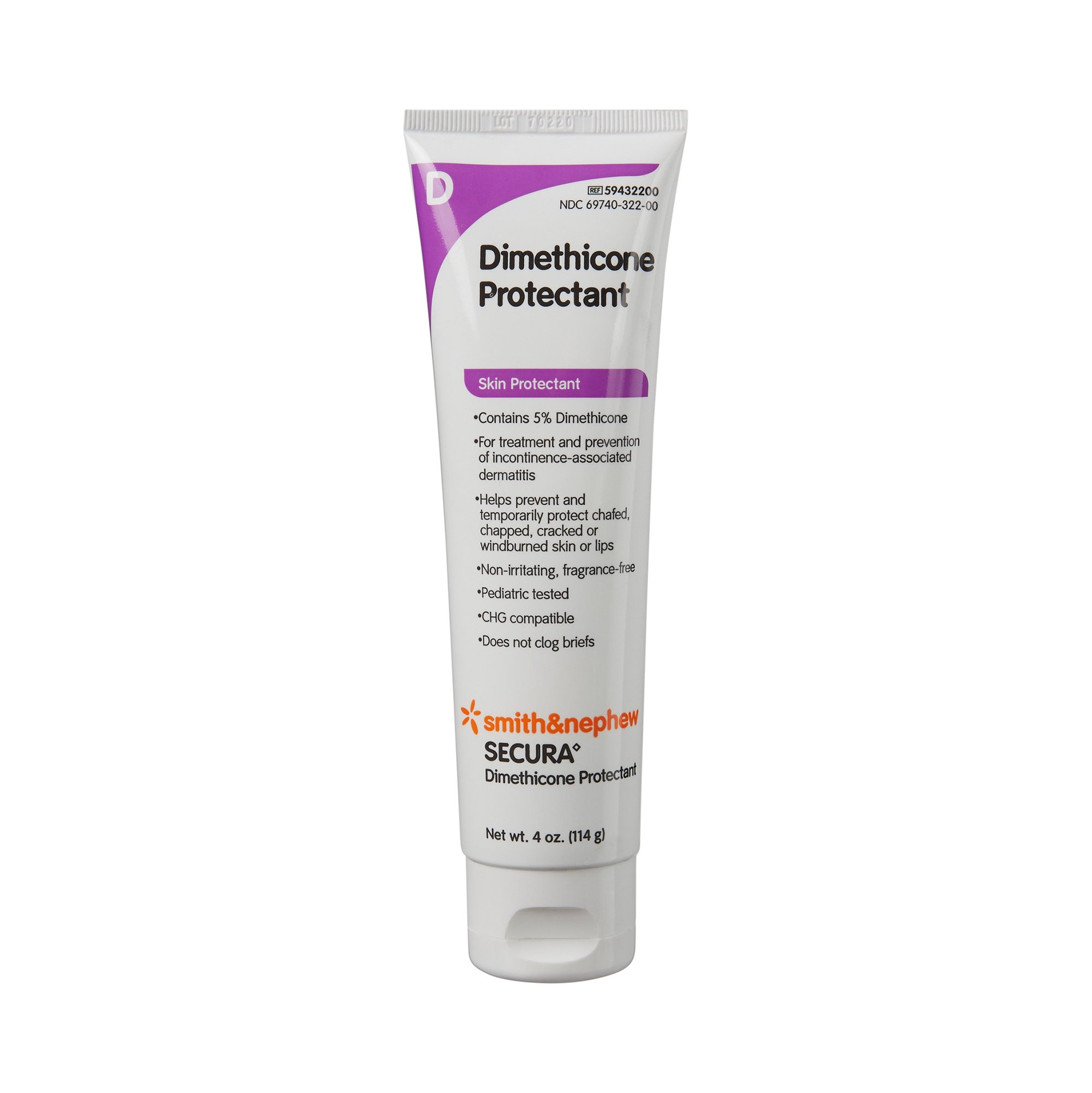 Smith & Nephew 59432200 - Secura™ Skin Protectant, 4 oz. Tube - 1/Each, 12/Case