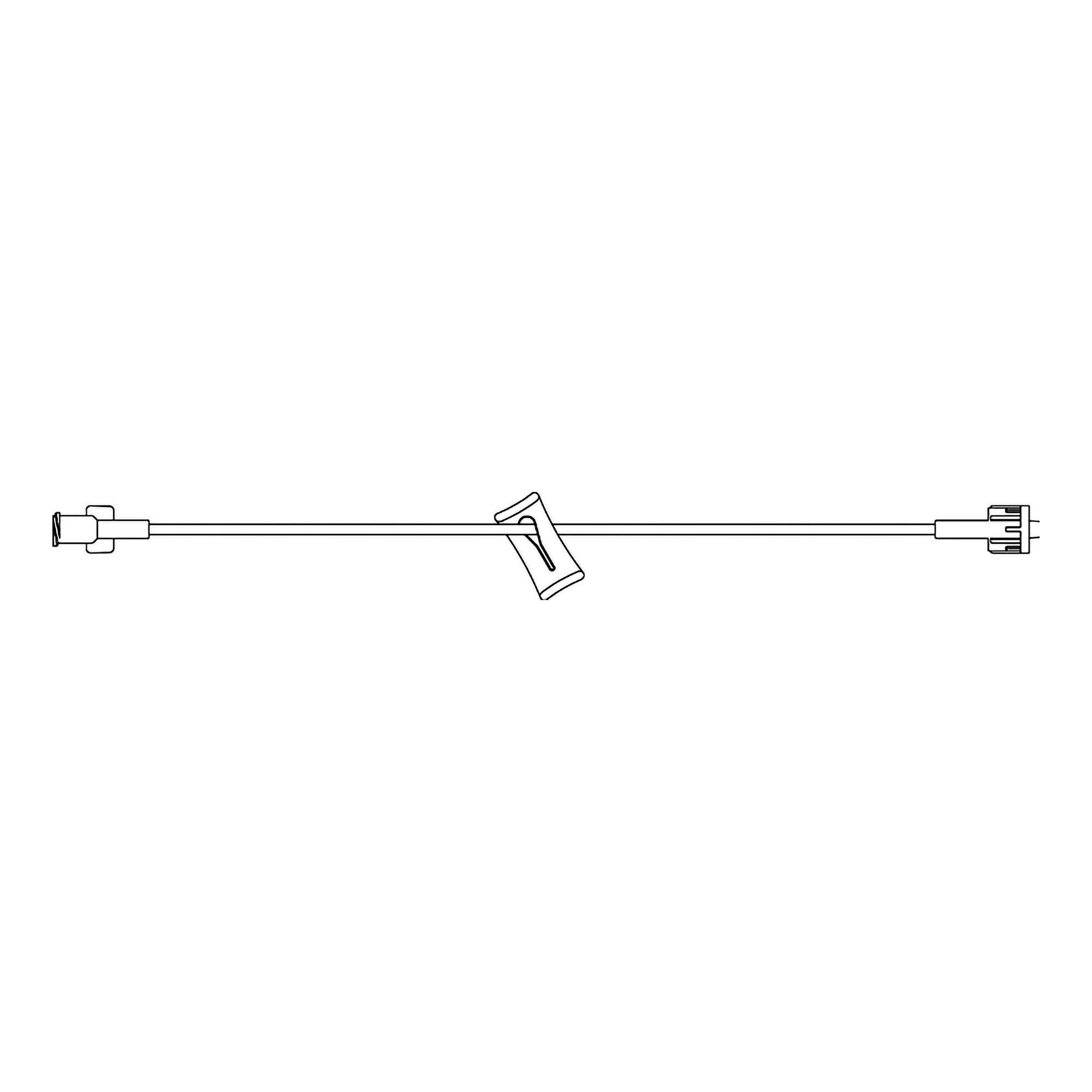 MPS Medical - EG-060-01 IV Extension Set Mini Bore 60 Inch Tubing