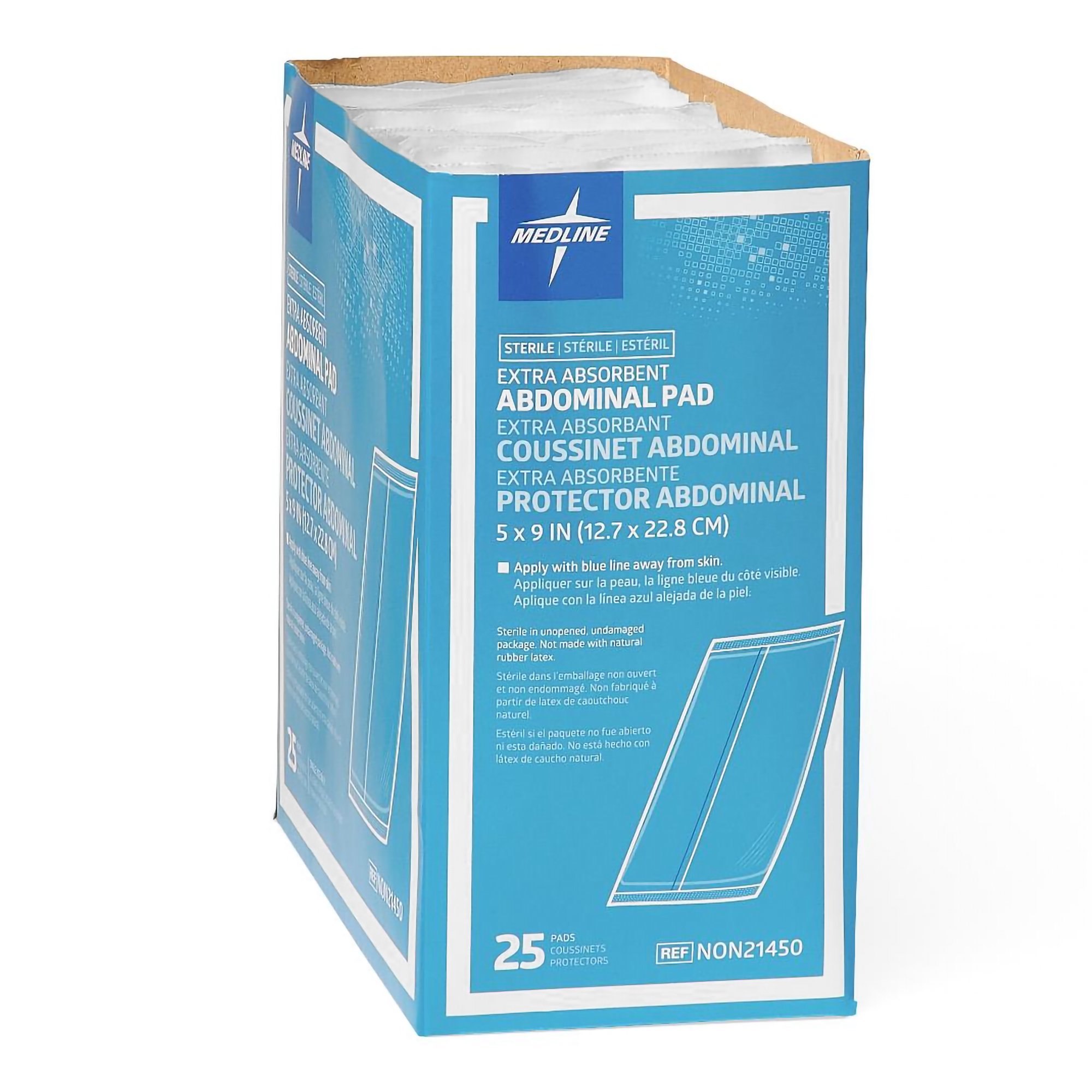 Medline NON21450 - 1/Each, 25/Box, 400/Case