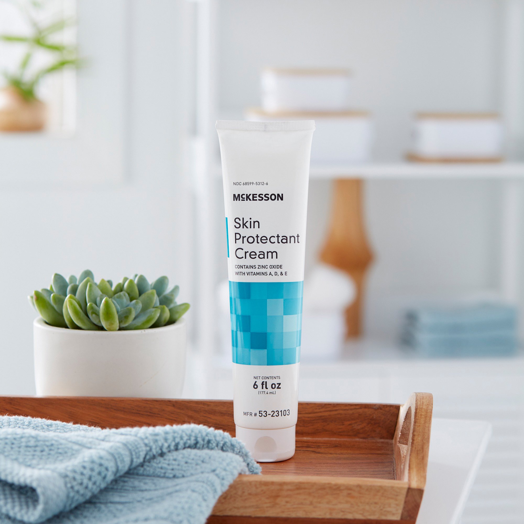 McKesson Brand 53-23103 - McKesson Skin Protectant Cream, Scented, 6-ounce tube - 1/Each, 24/Case