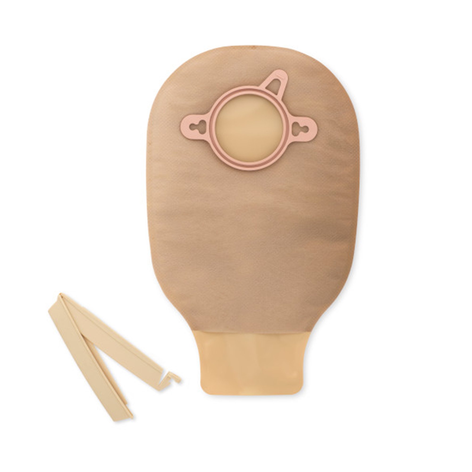 Hollister 18202 - New Image™ 18202 Beige Colostomy Pouch, Pre-cut to Fit 44 mm Stomas, Green Match - 1/Each, 10/Box