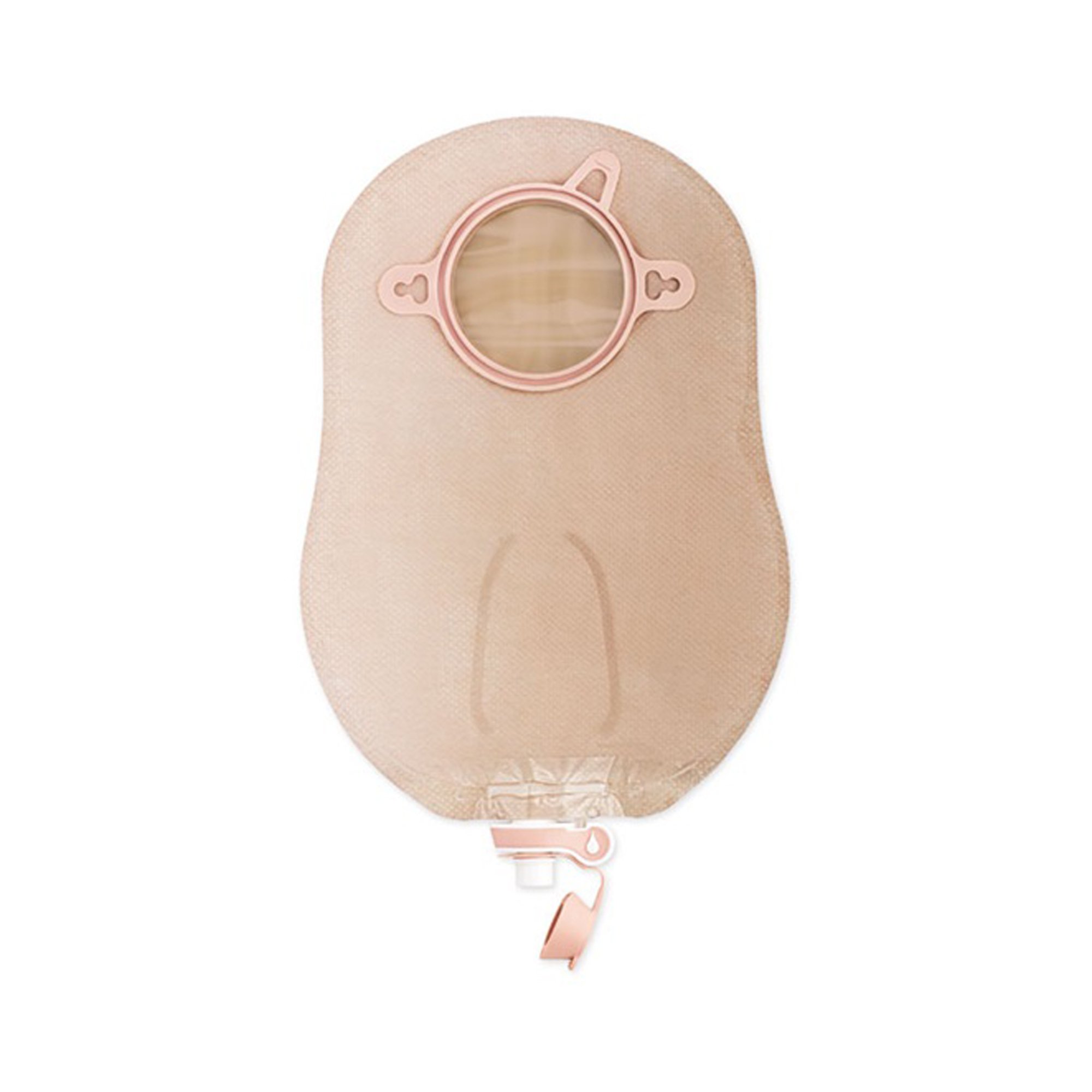Hollister 18414 - New Image™ 18414 Two-Piece Beige Urostomy Pouch, 70 mm Flange, Blue Match - 10/Box