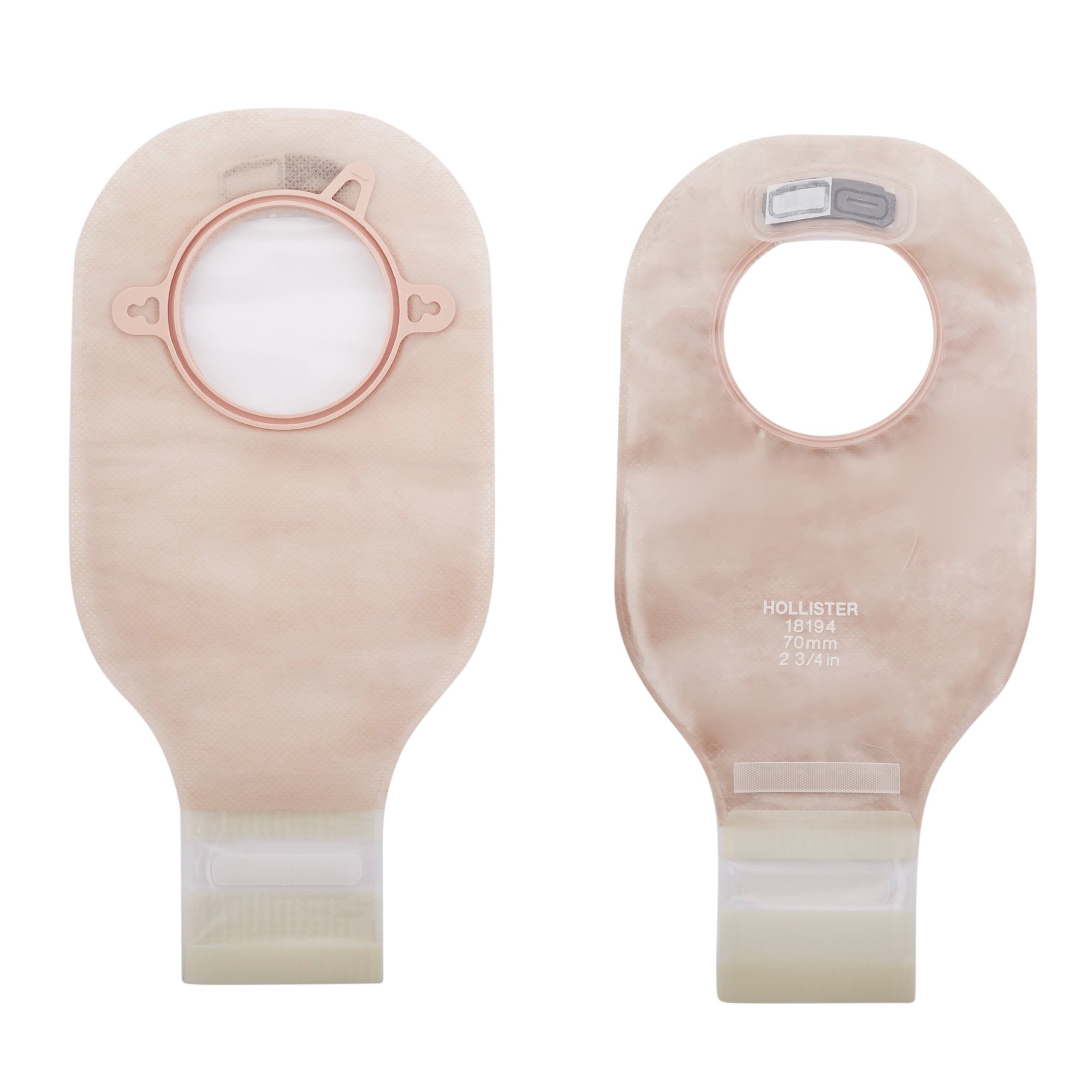 Hollister - 18194 New Image™ 2-Piece Transparent Colostomy Pouch