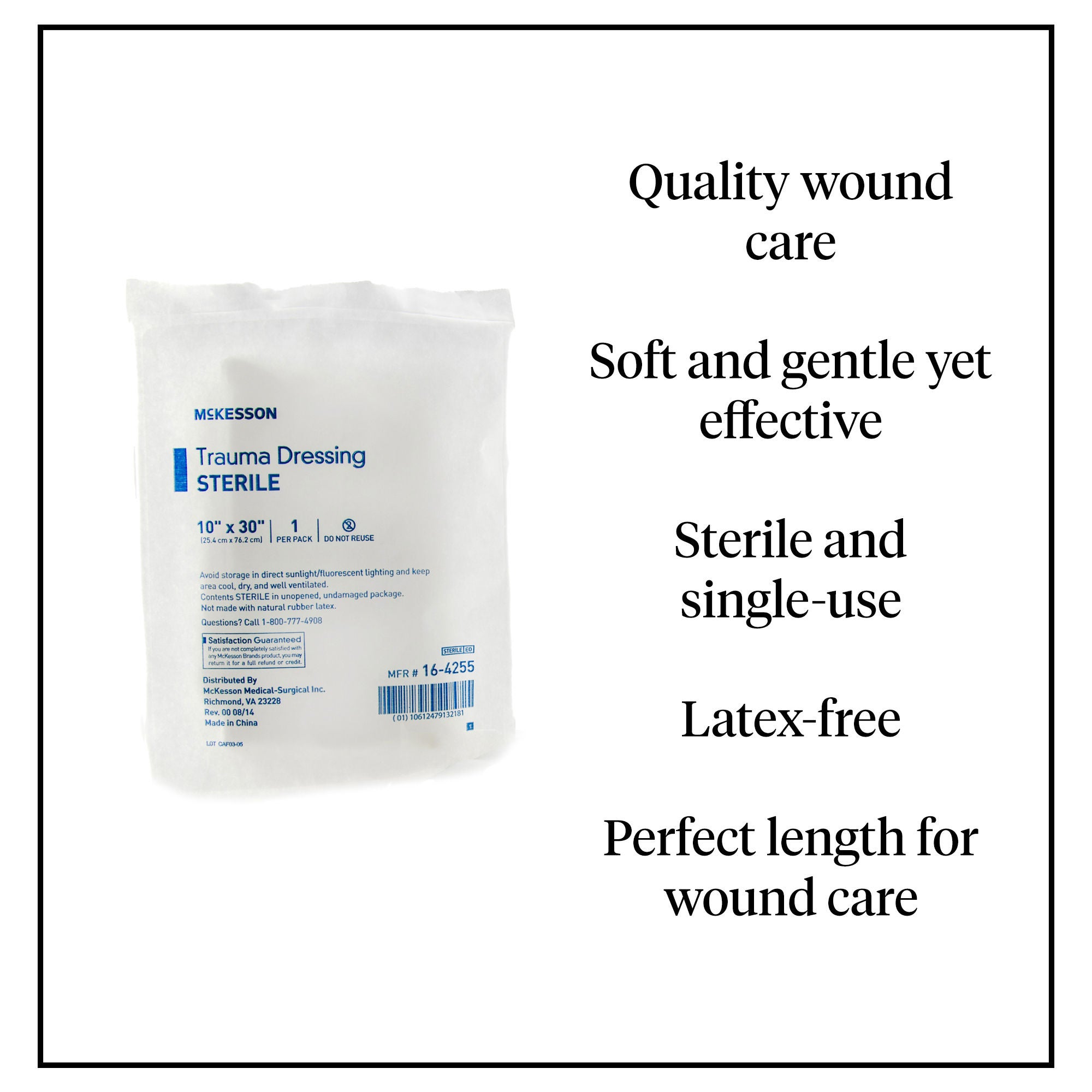 McKesson Brand - 16-4255 McKesson Sterile Trauma Dressing