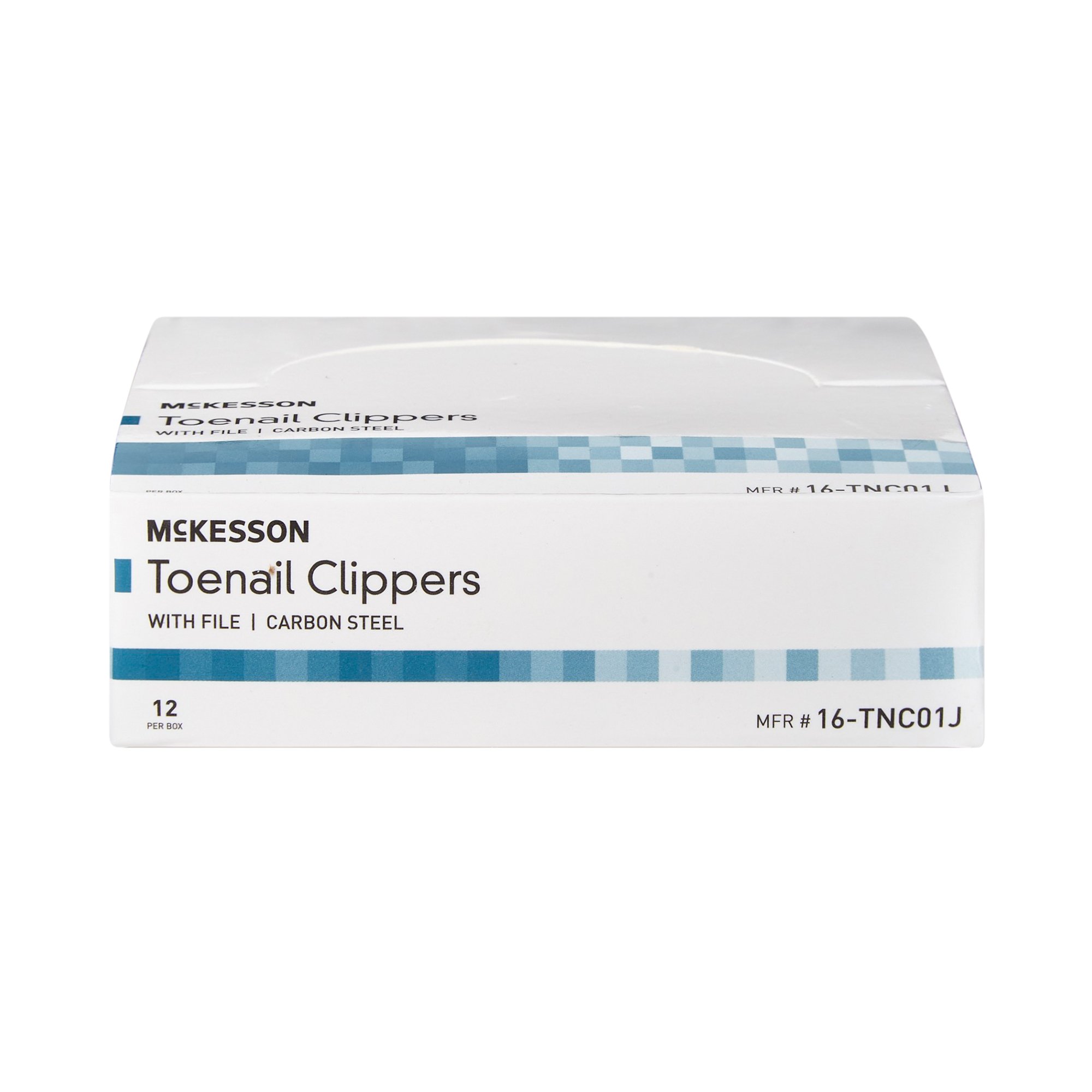 McKesson Brand 16-TNC01J - McKesson Toenail Clippers, Thumb Squeeze Lever - 1/Each, 12/Box, 120/Case