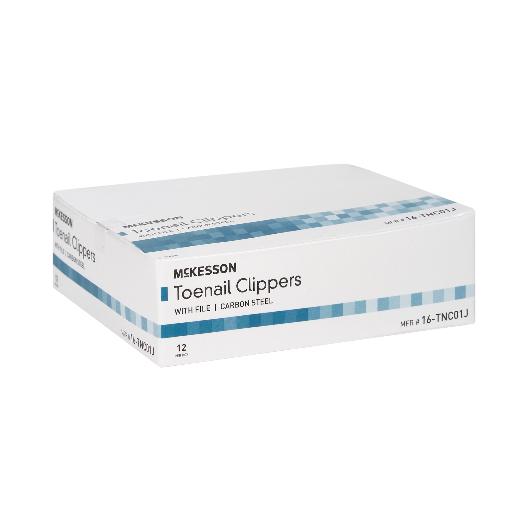 McKesson Brand 16-TNC01J - McKesson Toenail Clippers, Thumb Squeeze Lever - 1/Each, 12/Box, 120/Case
