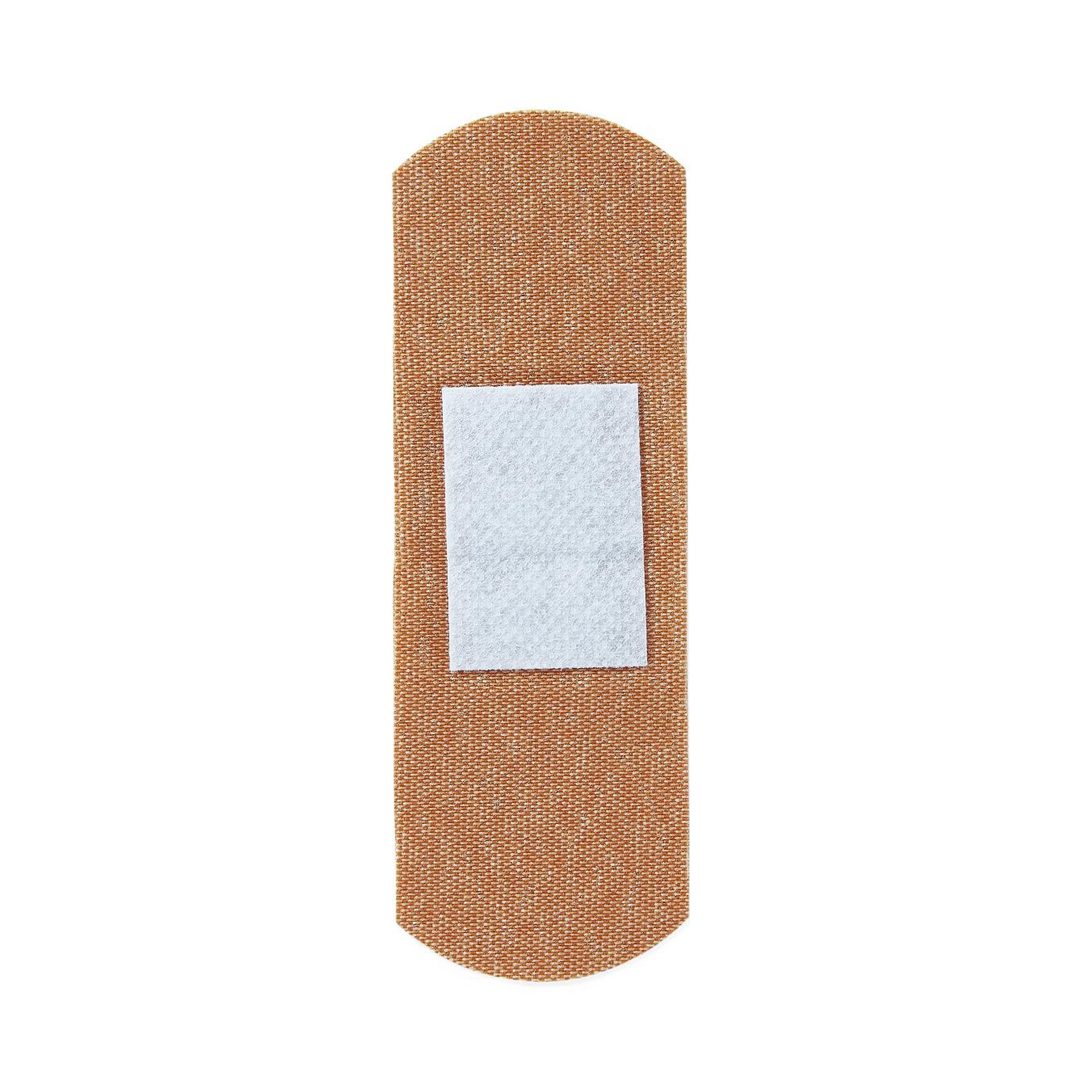Medline NON25660 - Comfort Cloth® Tan Adhesive Strip, 1 x 3 Inch - 100/Box, 1200/Case