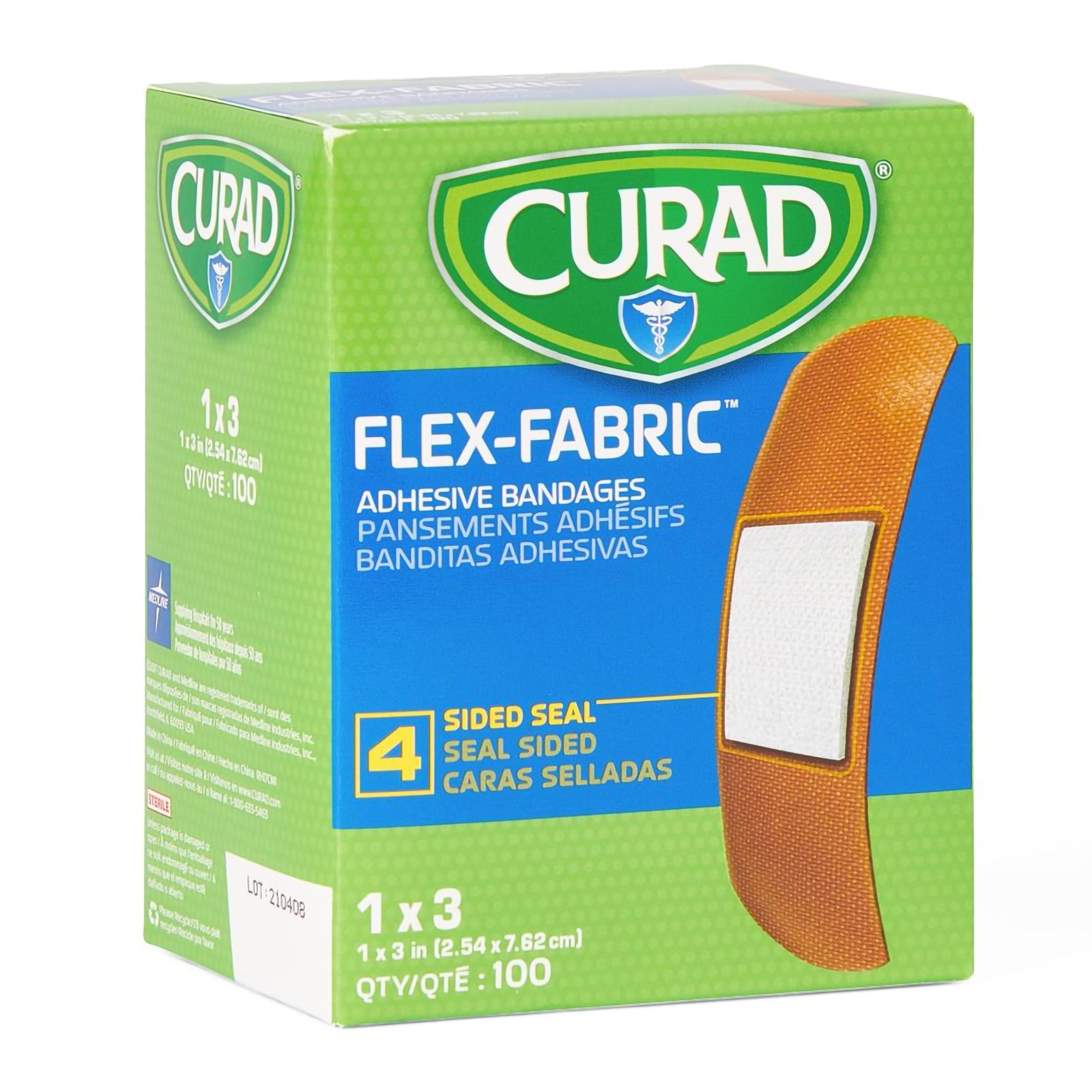 Medline - NON25660 Comfort Cloth® Tan Adhesive Strip