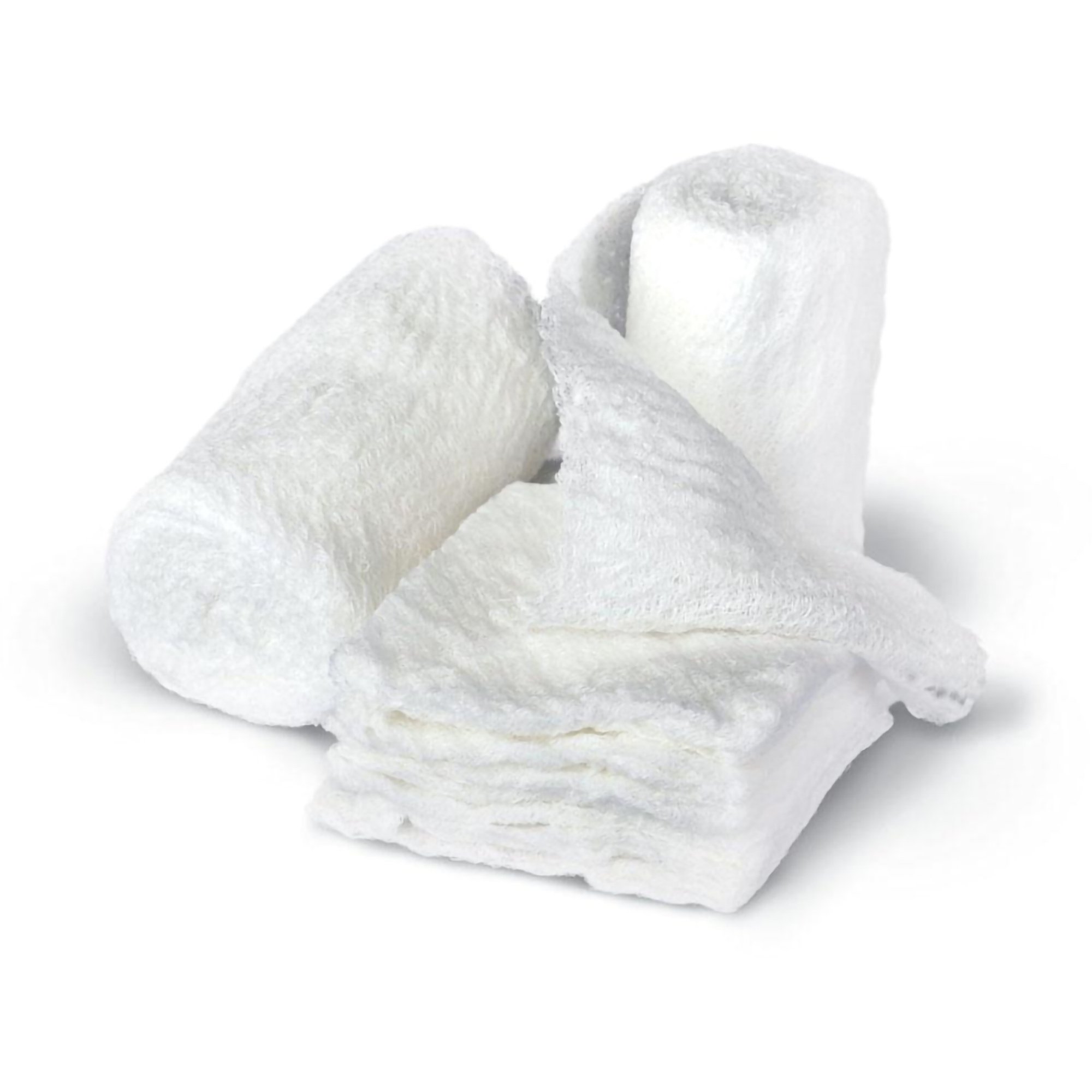 Medline NON25861 - Bulkee II® Sterile Fluff Bandage Roll, 3-2/5 Inch x 3-3/5 Yard, 6-Ply - 1/Each, 96/Case