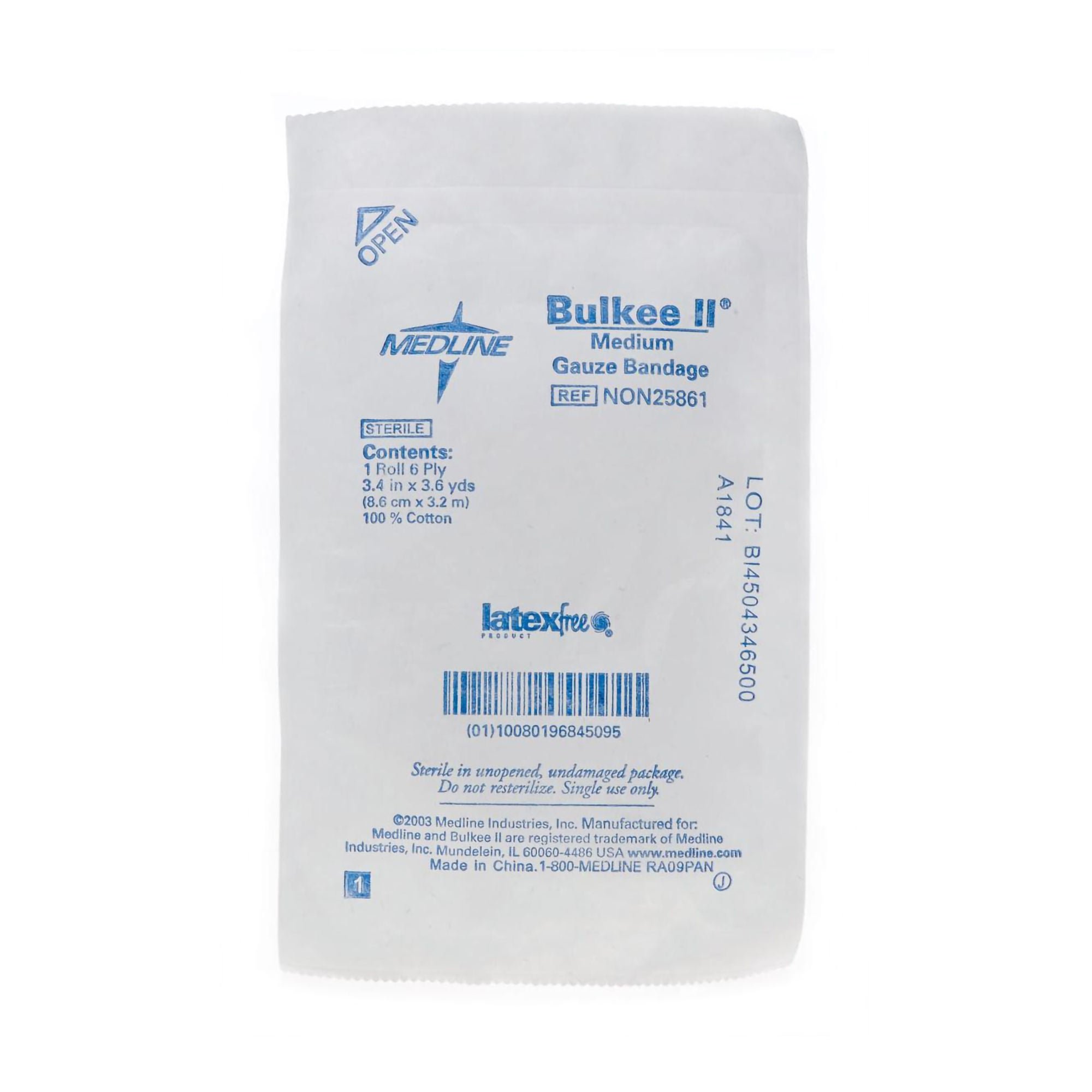 Medline - NON25861 Bulkee II® Sterile Fluff Bandage Roll