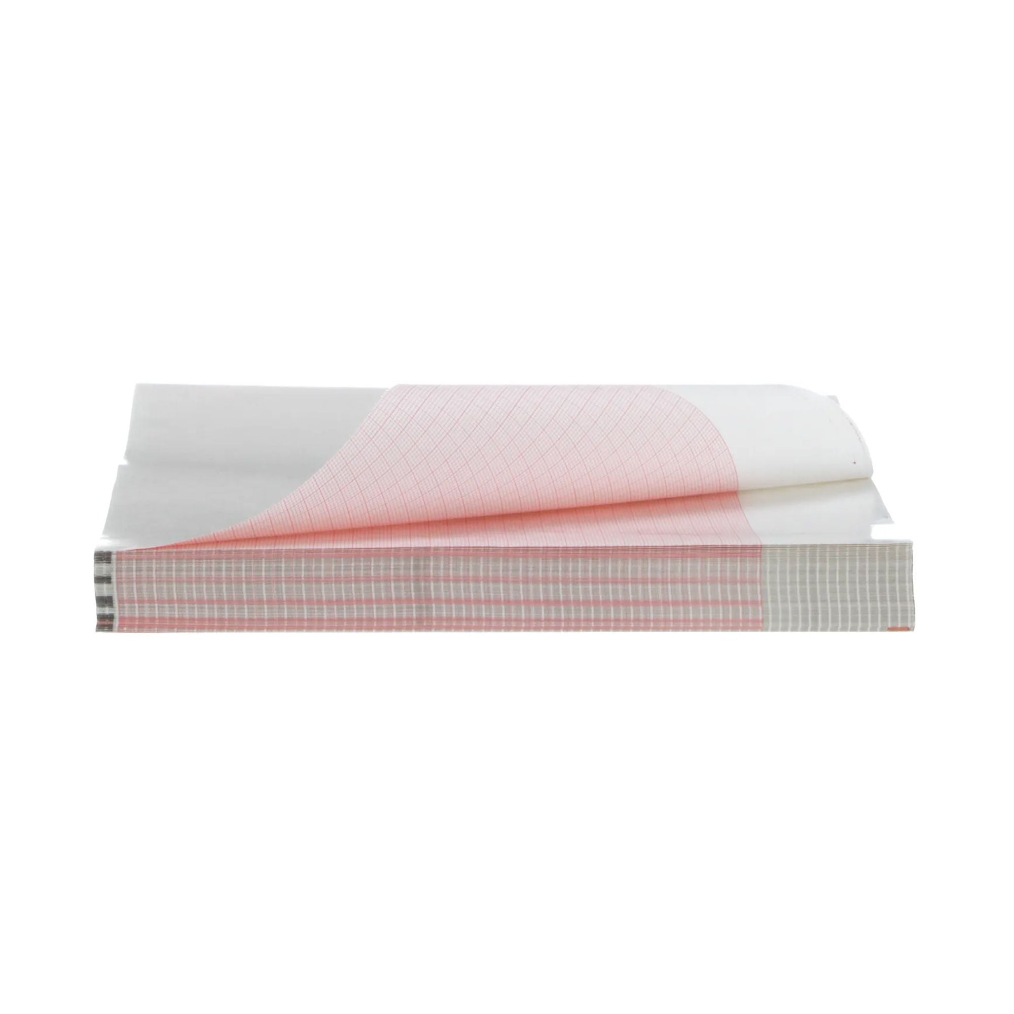Welch Allyn - 94016-0000 Recording Chart Paper Welch Allyn® Z-Fold Red Grid