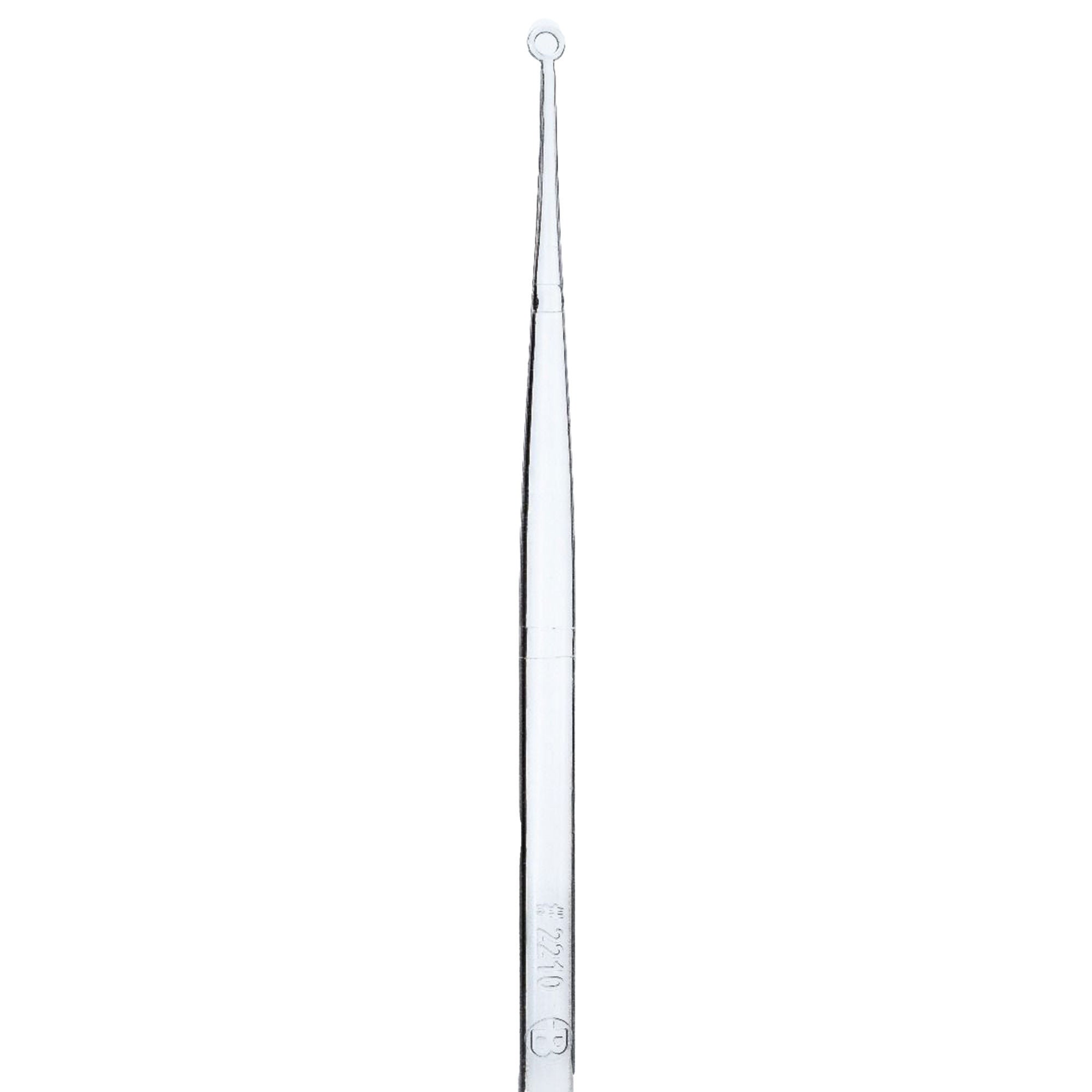Bionix - 2201 Ear Curette Clinic Pack AngleLoop® Round Handle 4 mm Tip Angled Blunt Round Loop Tip