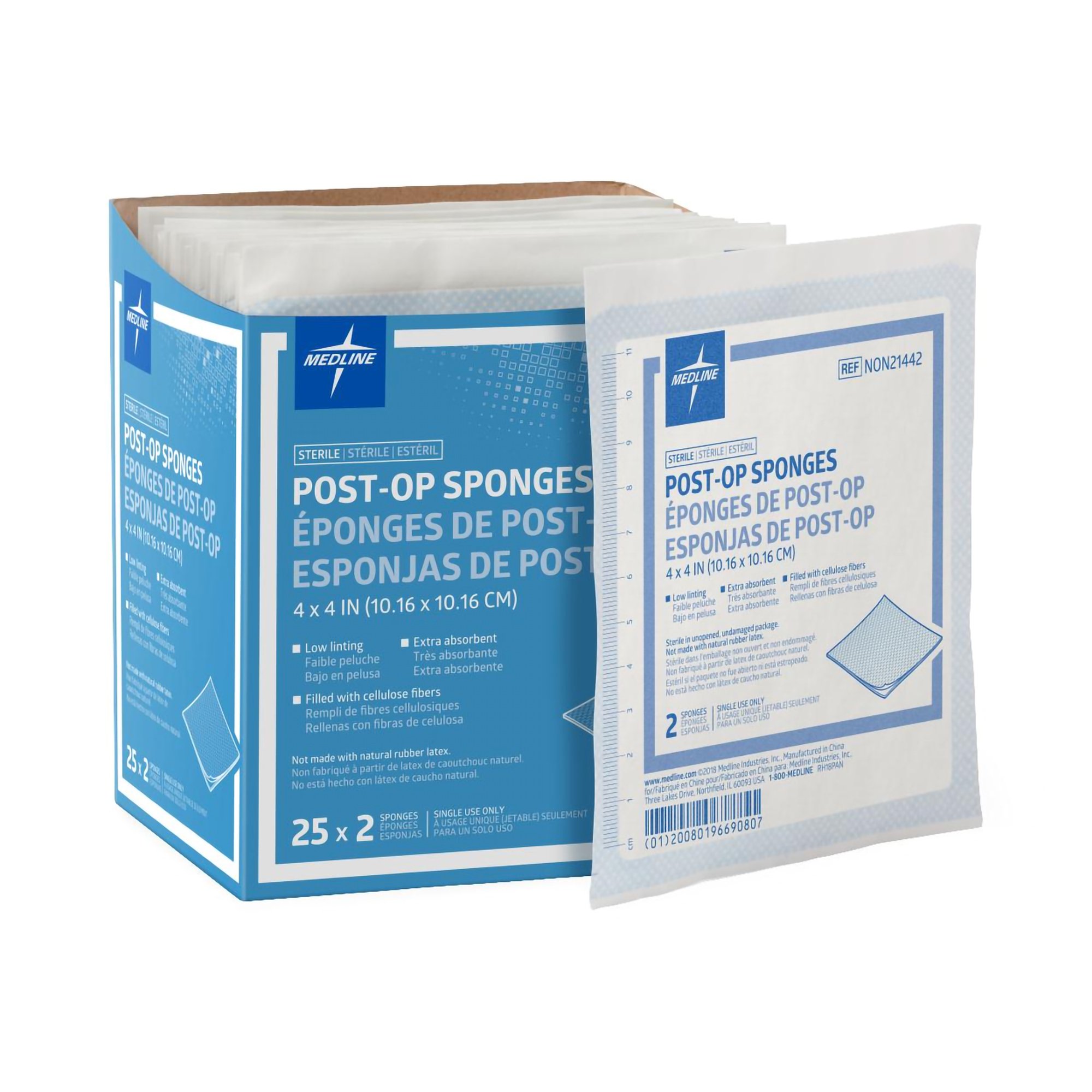 Medline - NON21442 Avant Gauze® Sterile Nonwoven Sponge