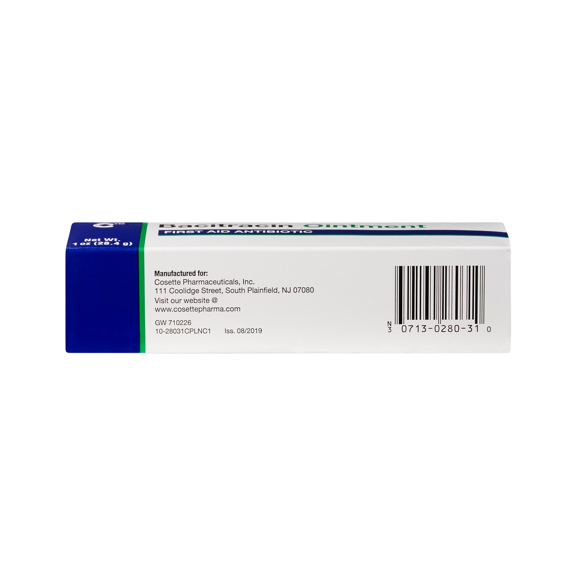 G & W Laboratories - 00713028031 G & W® Bacitracin First Aid Antibiotic