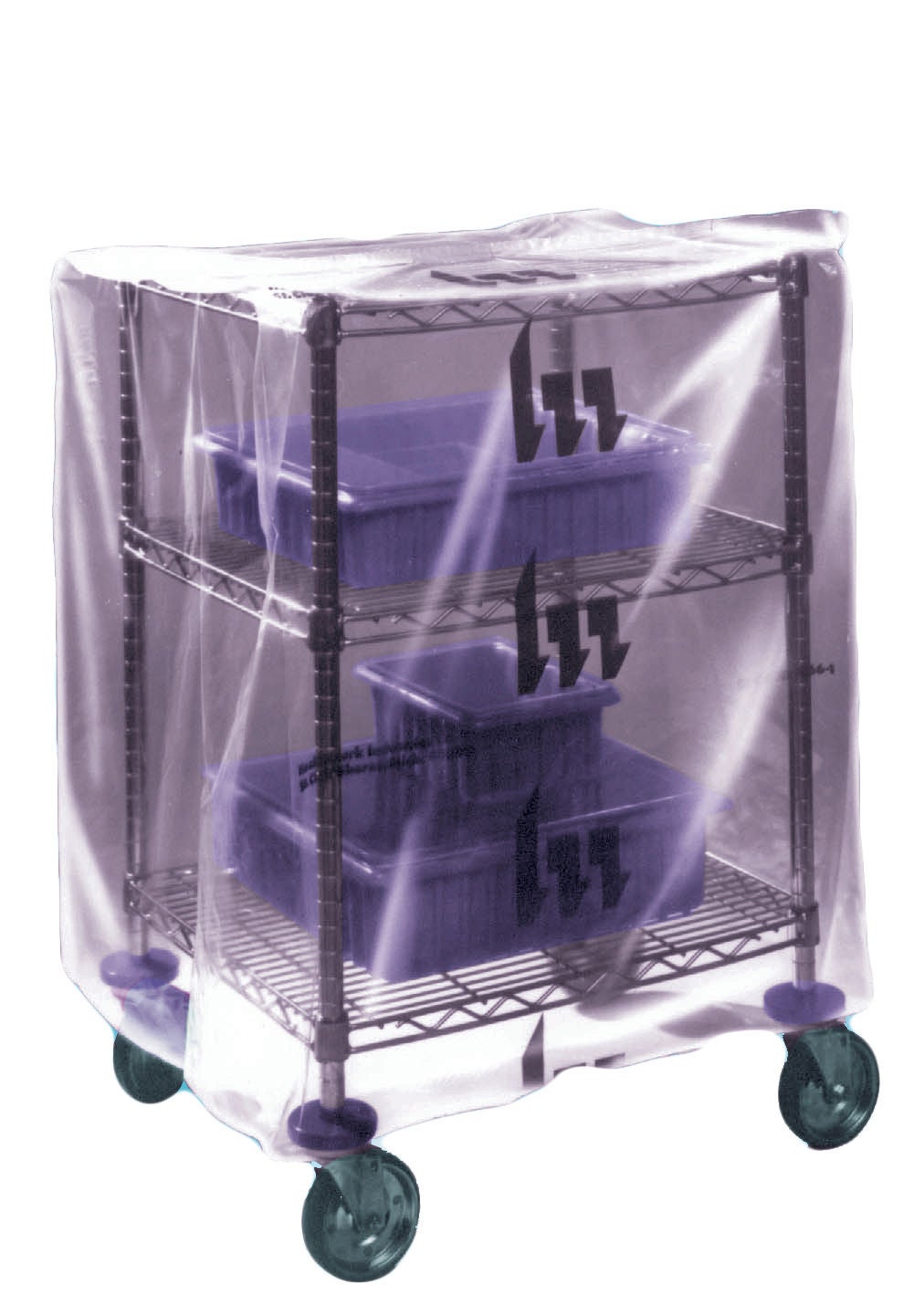 Healthmark Industries - 667-274036-1M Cart Cover Clear Polyethylene 27 L X 40 W X 36 H Inch