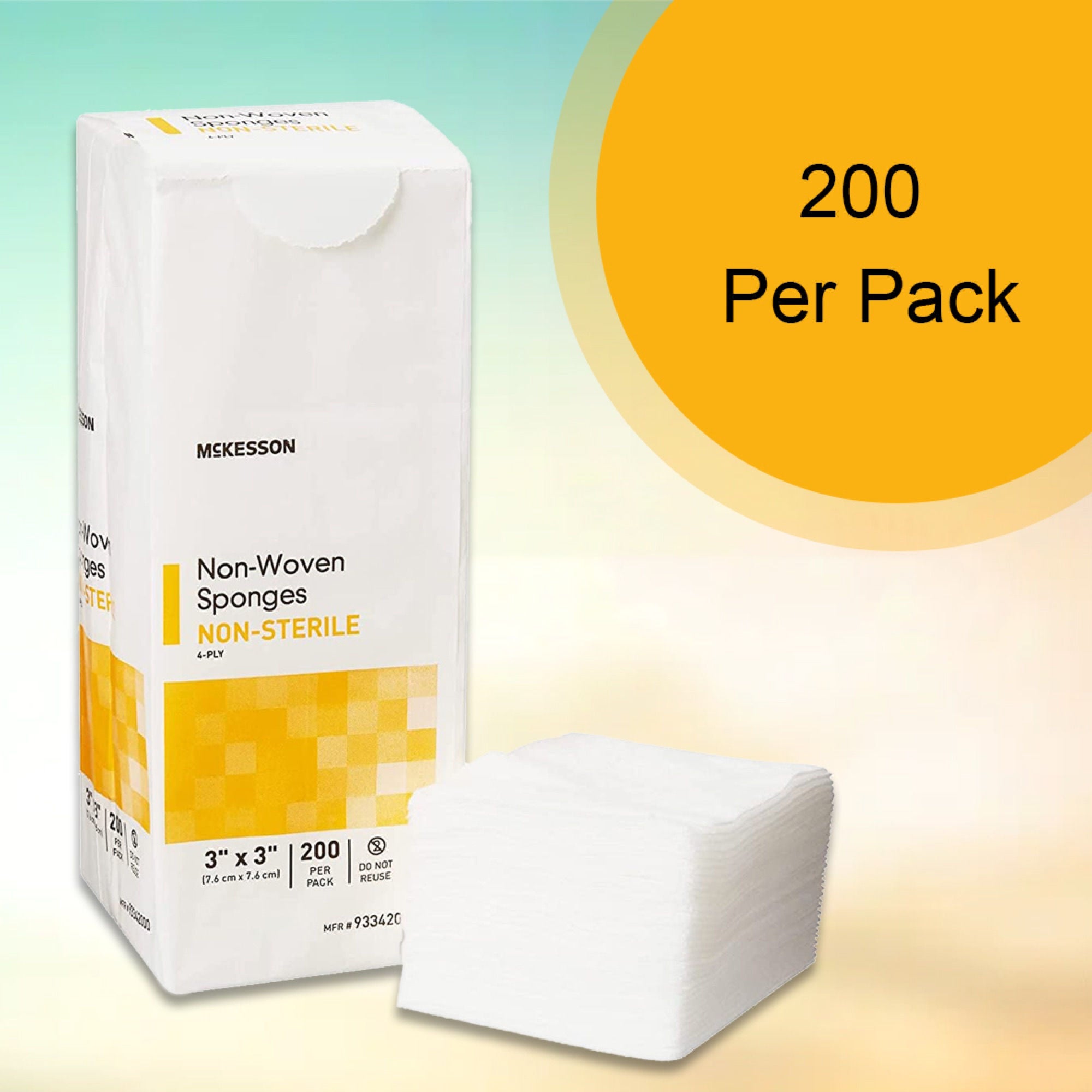 McKesson Nonwoven Sponge 93342000 by McKesson Brand