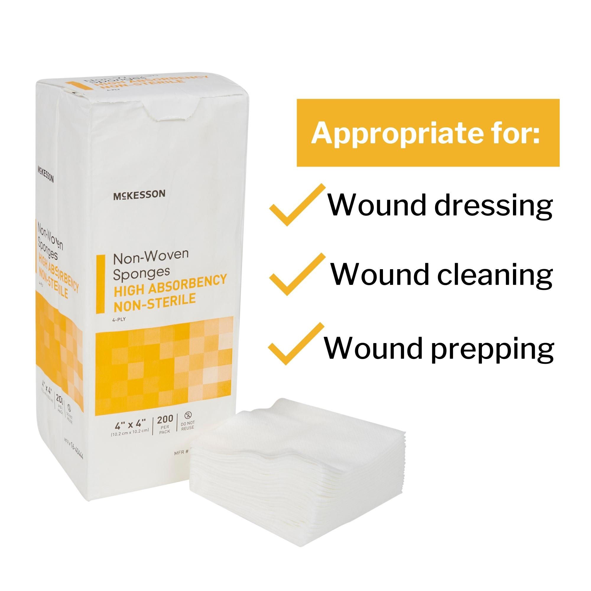 McKesson Brand - 16-40444 McKesson Nonwoven Sponge