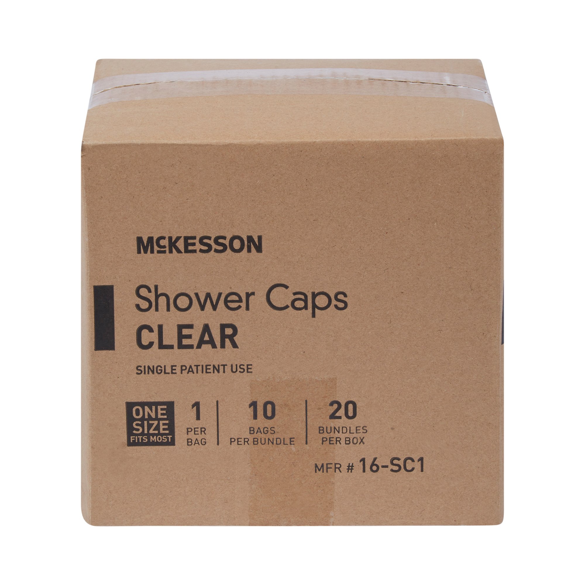 McKesson Brand 16-SC1 - McKesson Shower Cap - 1/Each, 200/Box, 2000/Case
