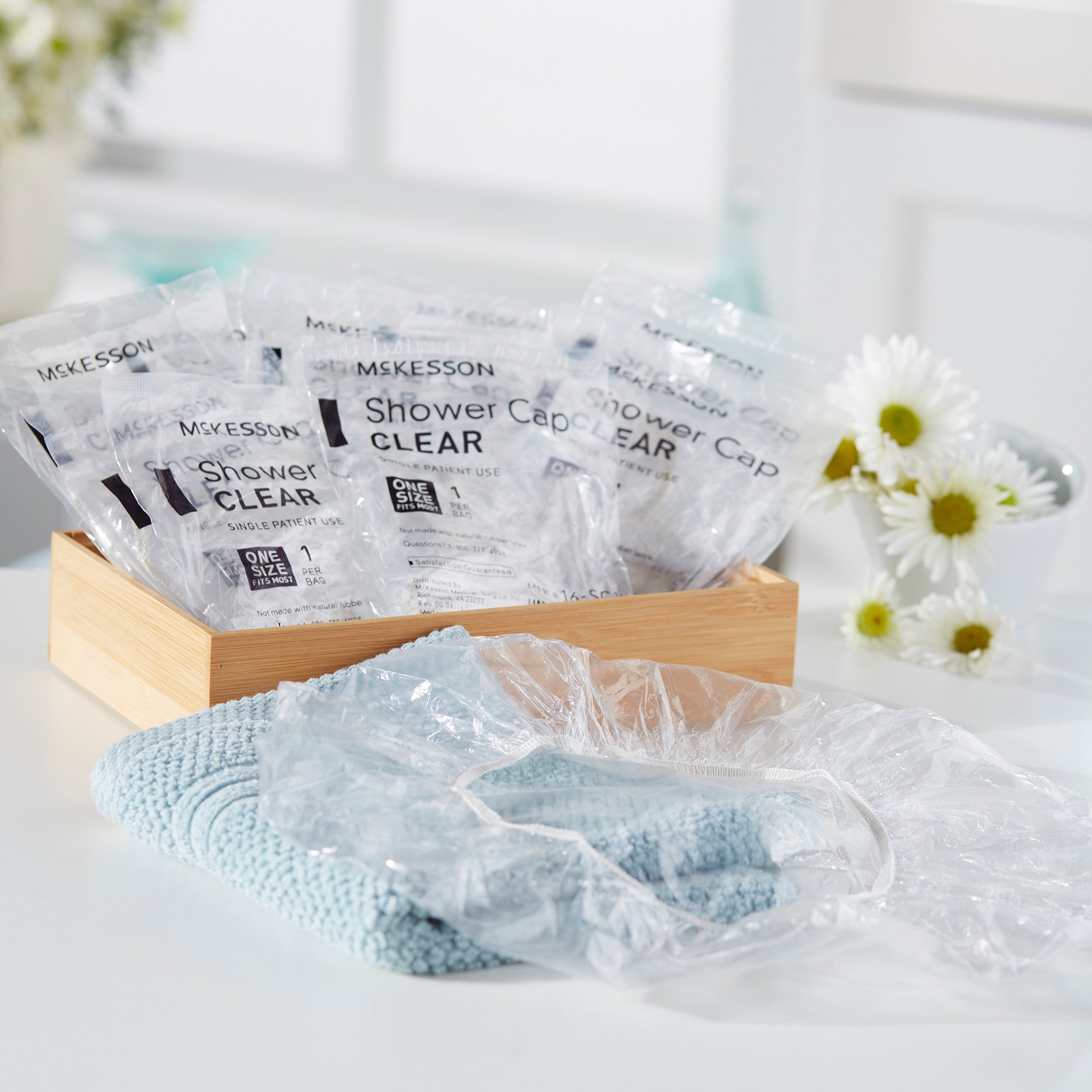 McKesson Brand 16-SC1 - McKesson Shower Cap - 1/Each, 200/Box, 2000/Case