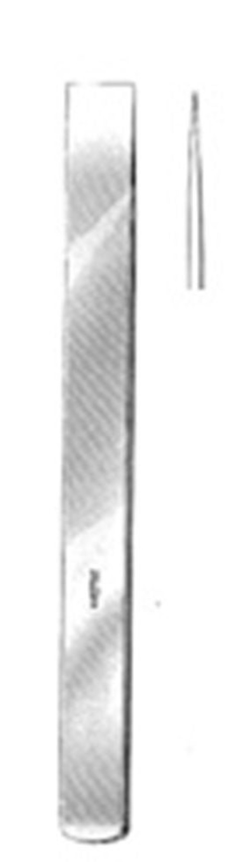 Integra Lifesciences - 27-599 Osteotome Miltex® Swiss 2 mm Width Straight Blade OR Grade German Stainless Steel NonSterile 5 Inch Length