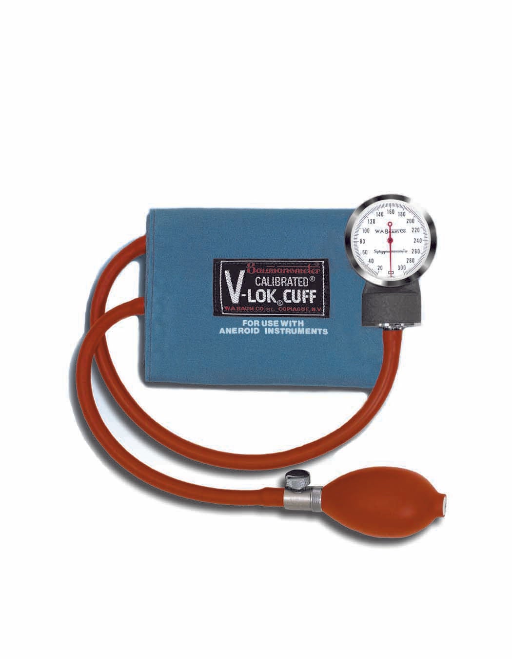 W.A. Baum - 1050NL Aneroid Sphygmomanometer Unit Baumanometer® Adult Cuff Arm Polyester Cuff 23 - 40 cm Pocket Aneroid