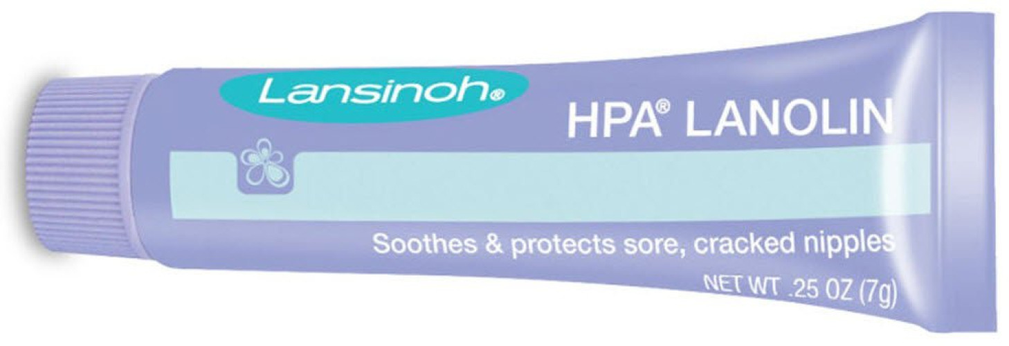 Lansinoh Lab - 44677010202 Nipple Cream Lansinoh® 0.25 oz. Tube Unscented Cream