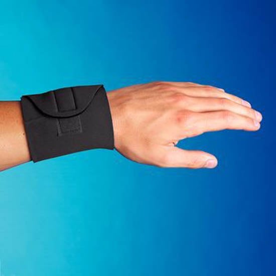 Performance Health - 081190131 Wrist Support Sammons Preston® Universal Wraparound / Wristlet Neoprene / Nylon Left or Right Wrist Black One Size Fits Most