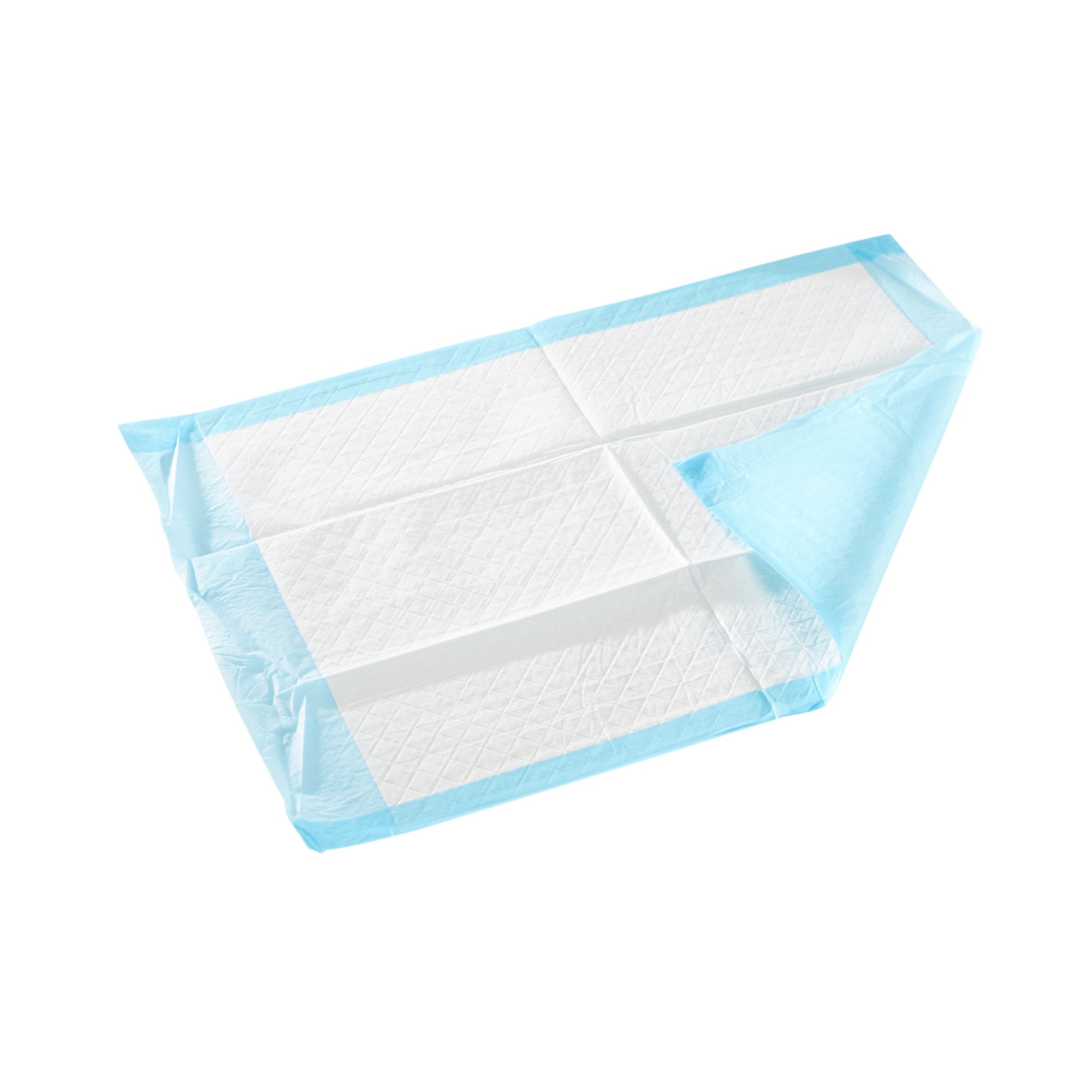 McKesson Brand 16-16650 - McKesson Nonsterile Blue Procedure Underpad, 17 x 24 Inch - 1/Pack, 6/Case