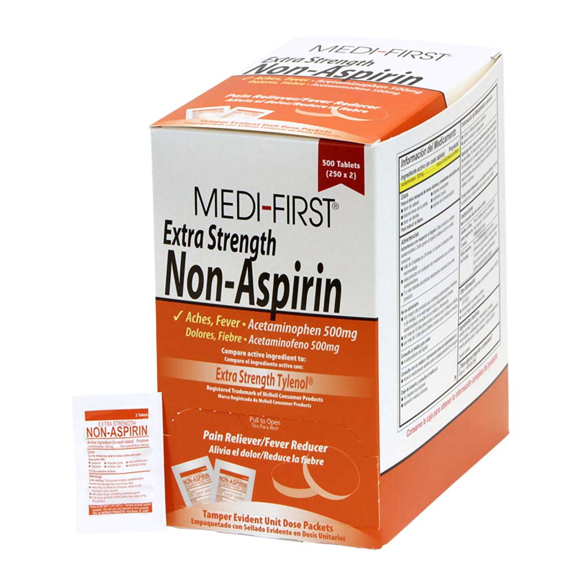 Medique Products - 80413 Medi-First® Acetaminophen Pain Relief