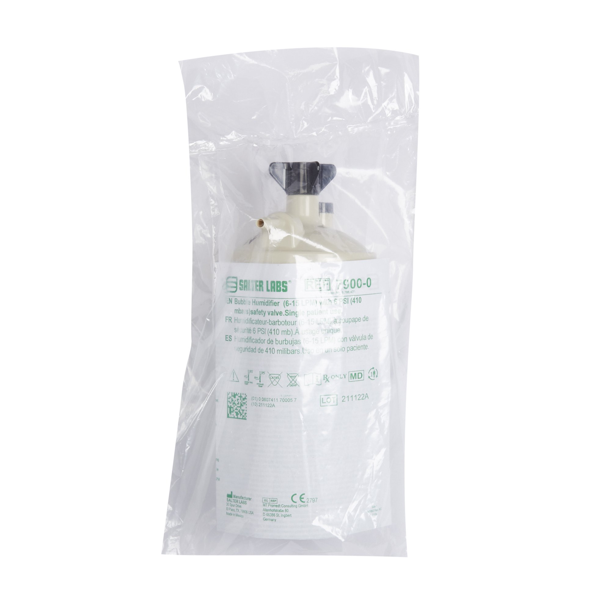 Sun Med - 7900-0-25 Salter Labs® Bubble Humidifier