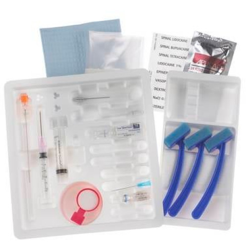 B. Braun - 333855 Spinal Anesthesia Tray Pencan® 25 Gauge 3-1/2 Inch