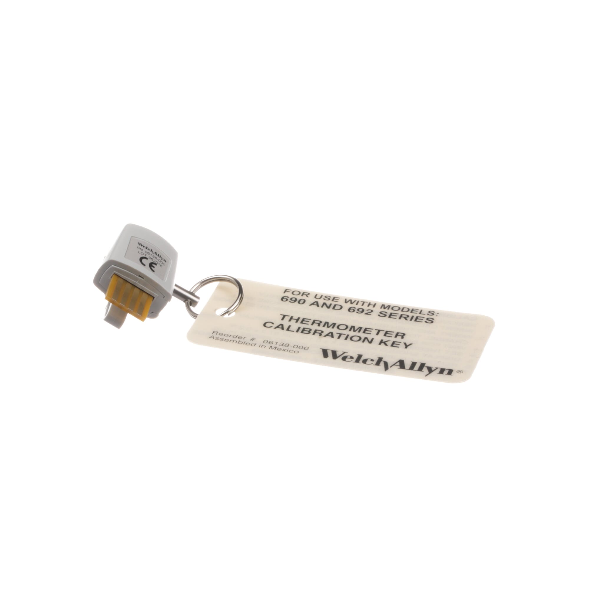 Welch Allyn - 06138-000 Calibration Key SureTemp® For use with SureTemp® 690 / 692 Thermometers