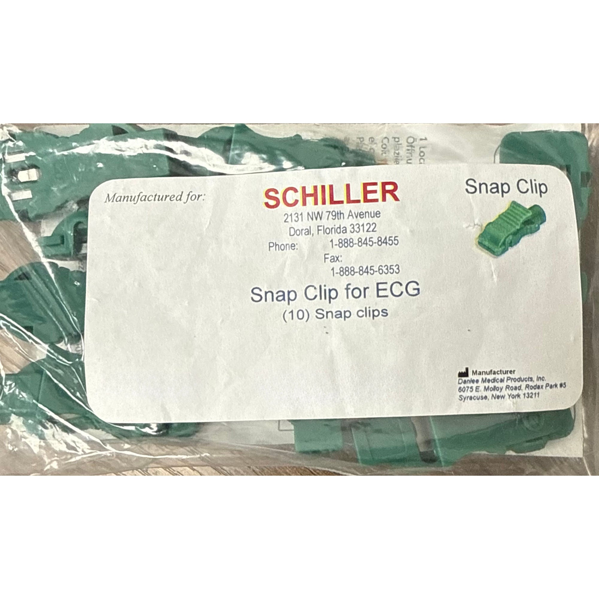 Schiller America - 2.155032 Diagnostic Adapter Clip Cardiovit AT-2