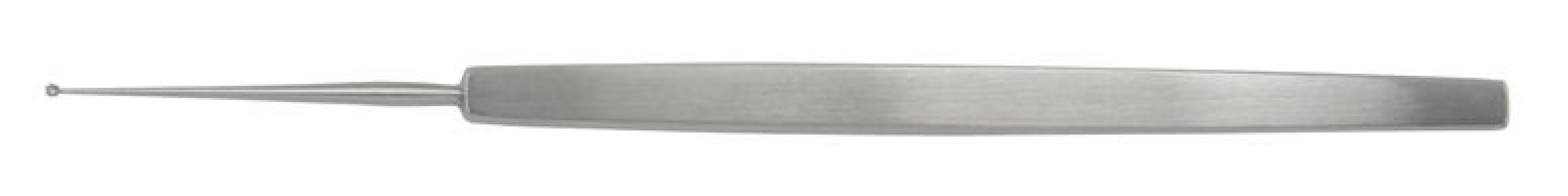 Integra Lifesciences - 18-520 Chalazion Curette Miltex® Skeele 5 Inch Length Solid Flat Handle 1 mm Tip Round Cup Tip with Serrated Edge