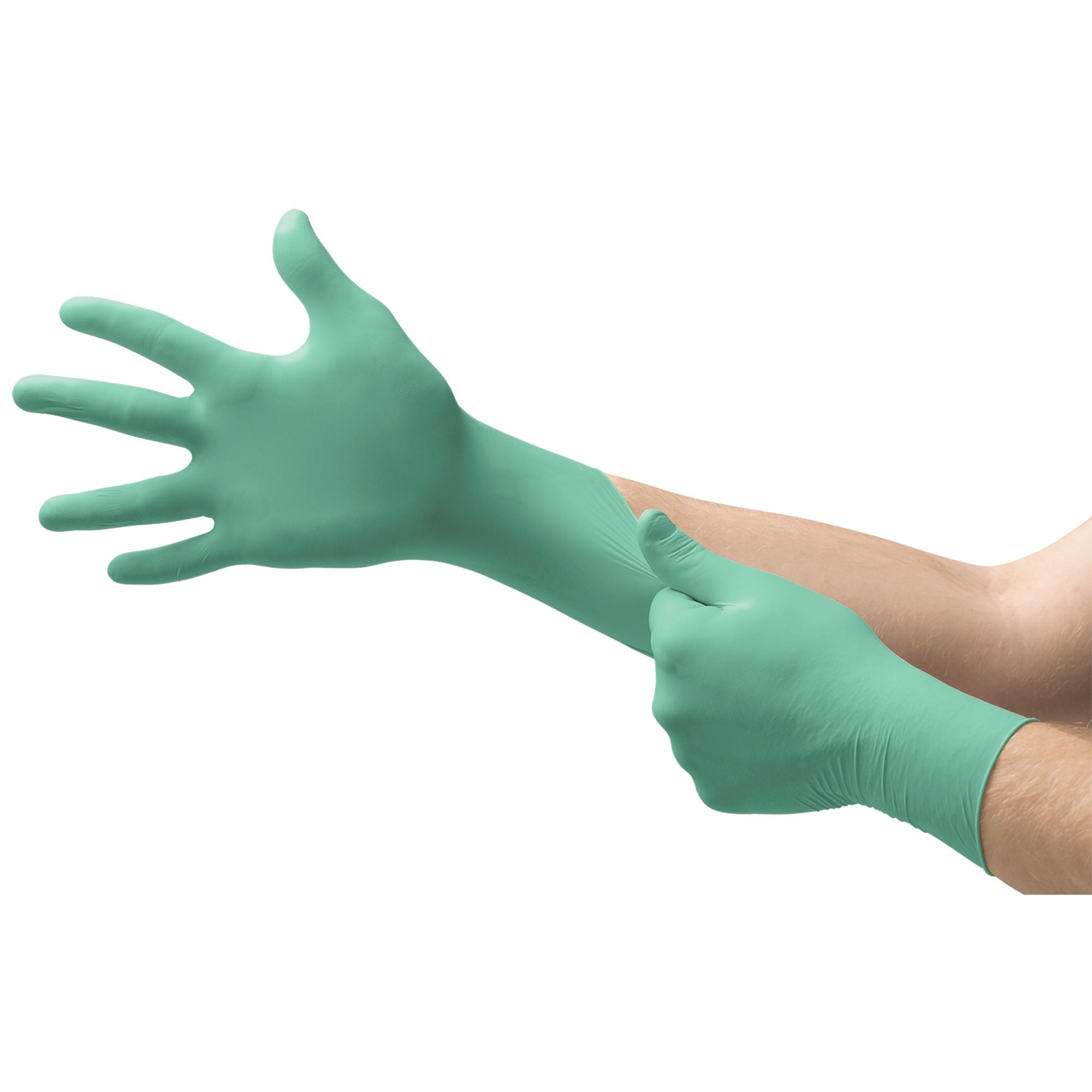 Ansell - 3774 Exam Glove Micro-Touch® Affinity® X-Large 100 per Box NonSterile Polychloroprene Standard Cuff Length Textured Fingertips Green Chemo Tested