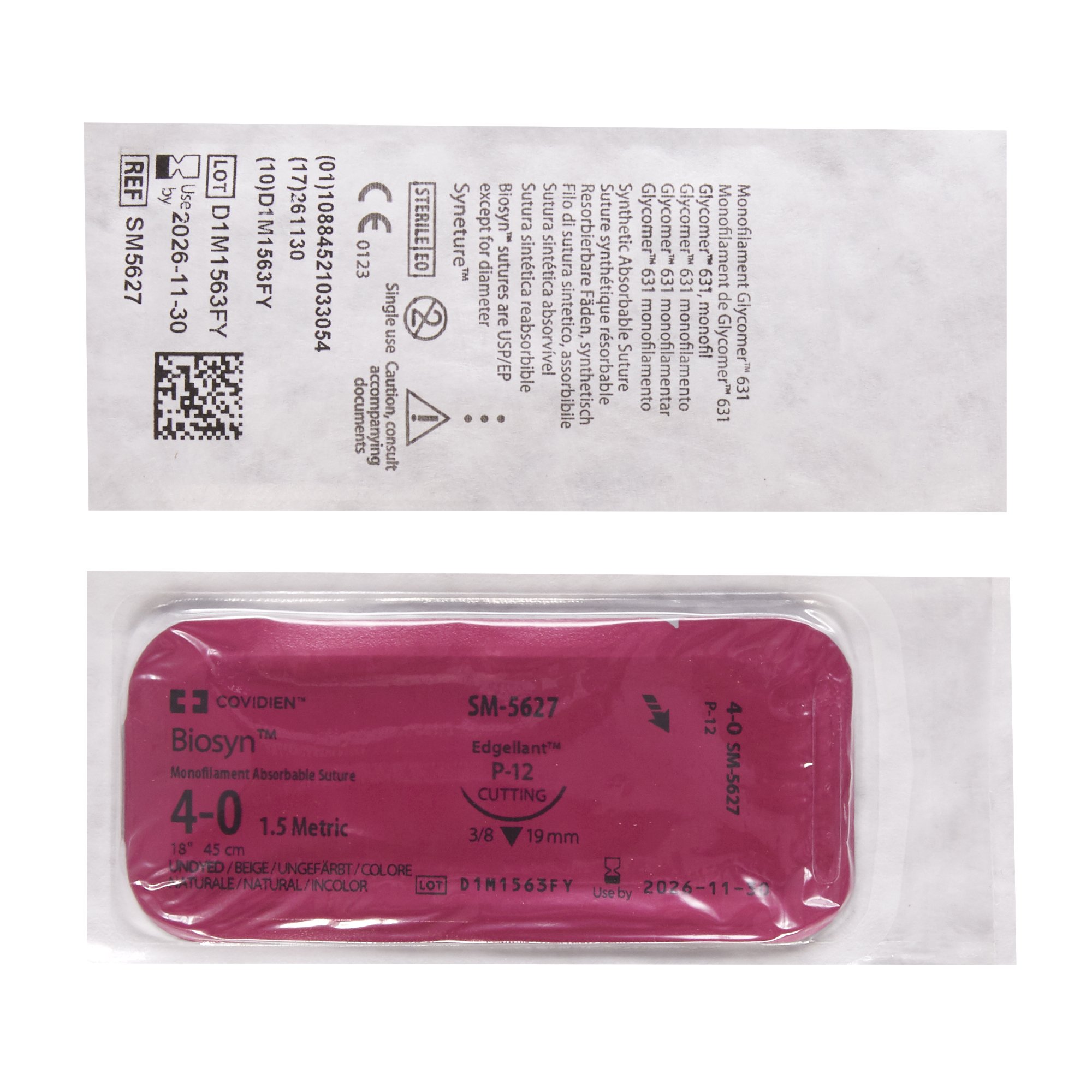 Covidien SM-5627 - Biosyn™ Suture with Needle - 12/Box