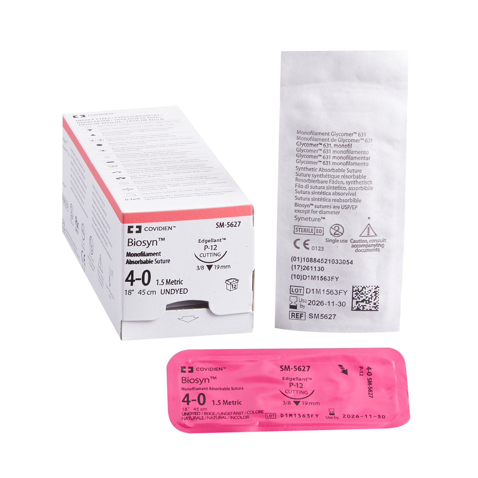 Covidien - SM-5627 Biosyn™ Suture with Needle
