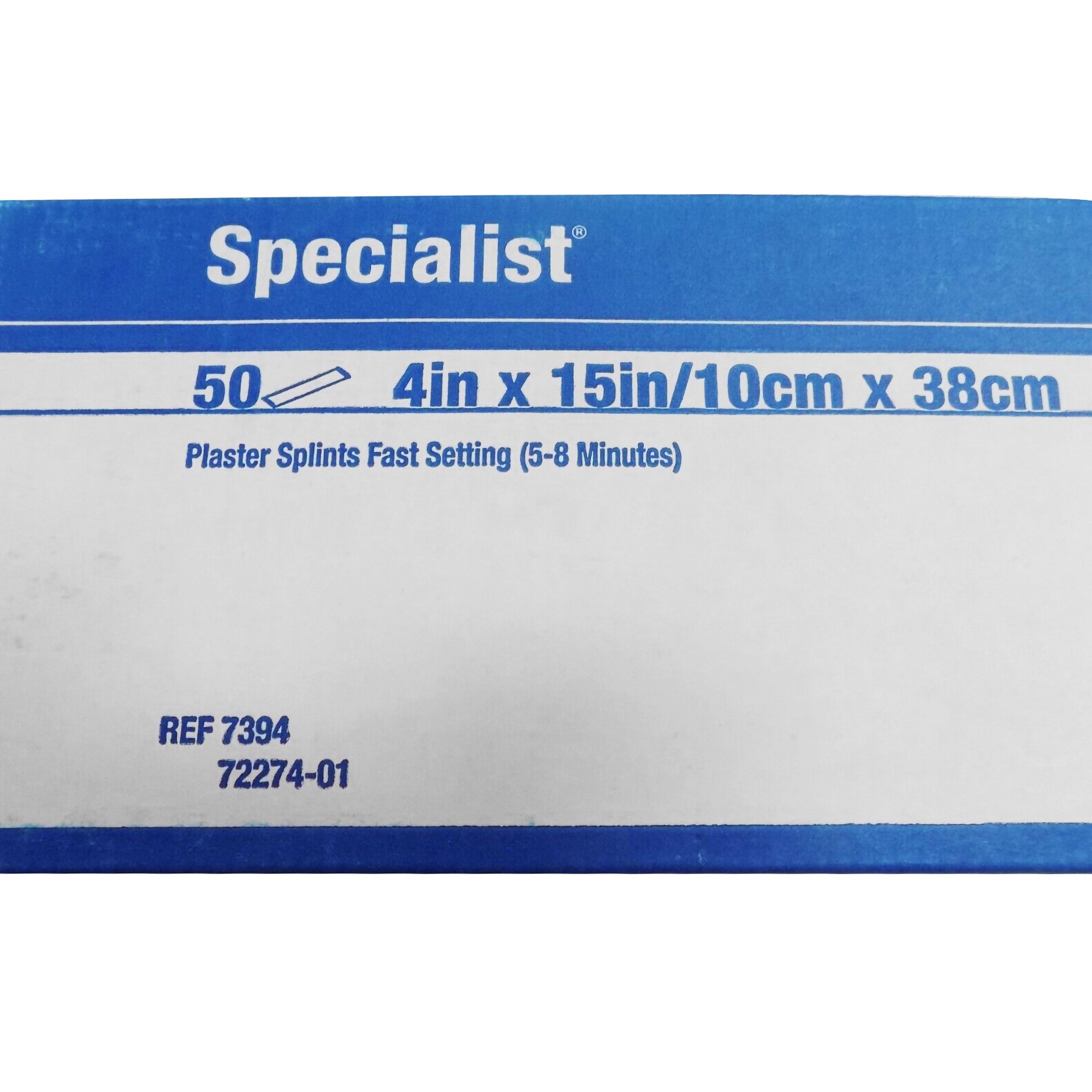 BSN Medical 7394 - Specialist® Plaster Splint, 4 x 15 Inch - 1/Each, 50/Box, 600/Case